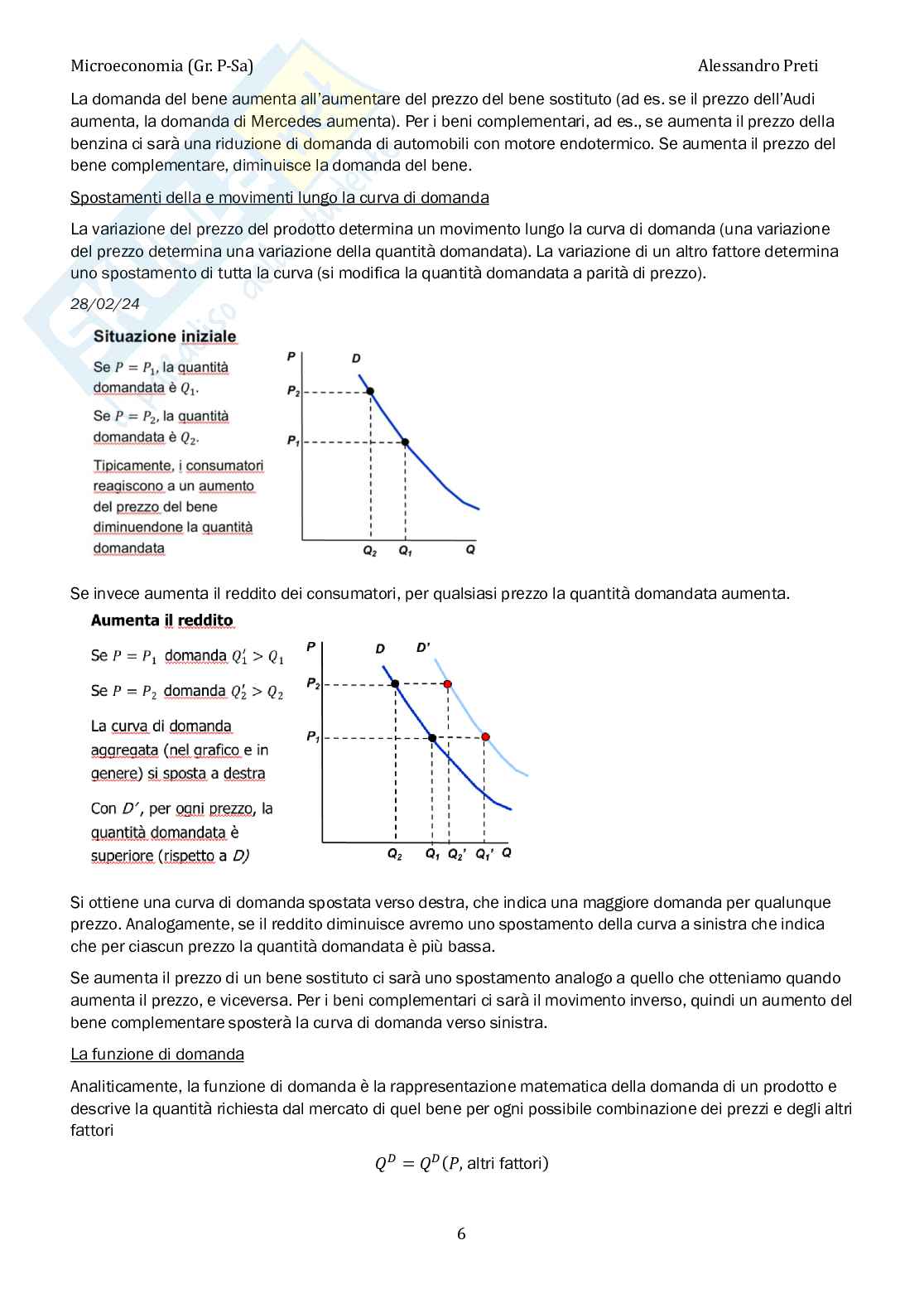Microeconomia – Appunti completi, 202 pagine Pag. 6