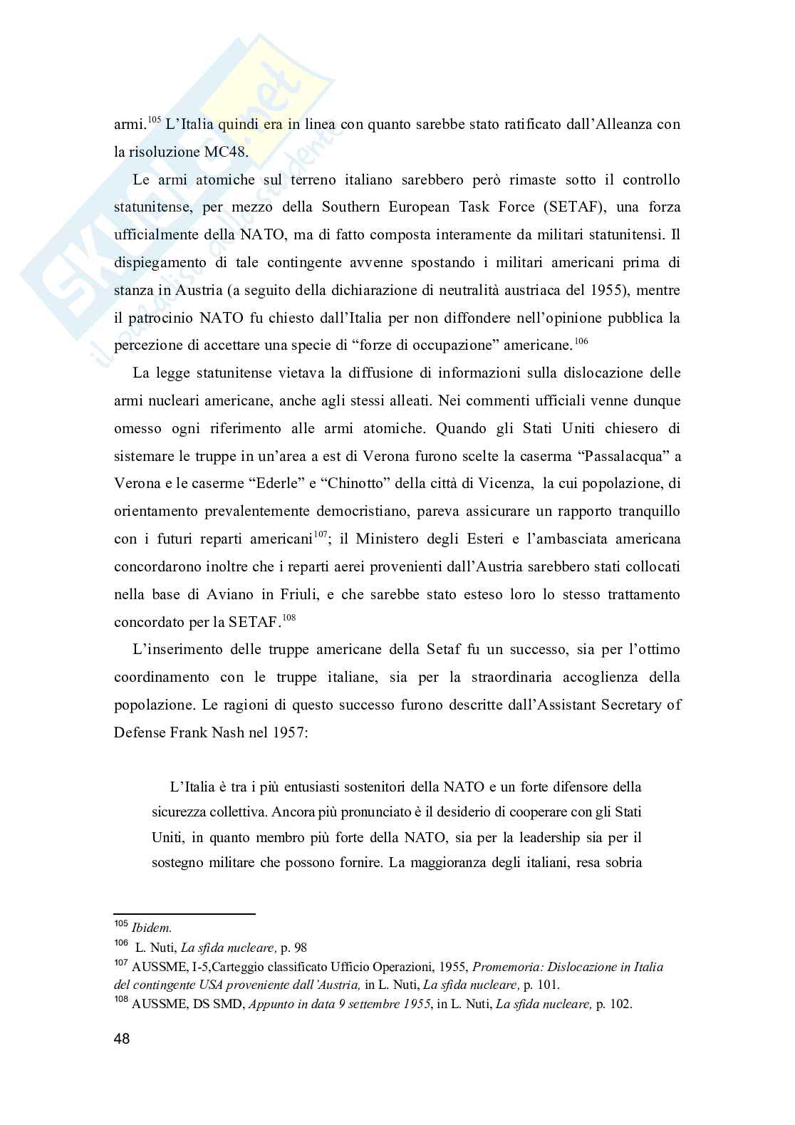Guerra nucleare: strategie e piani dal 1946 al 1968 Pag. 51