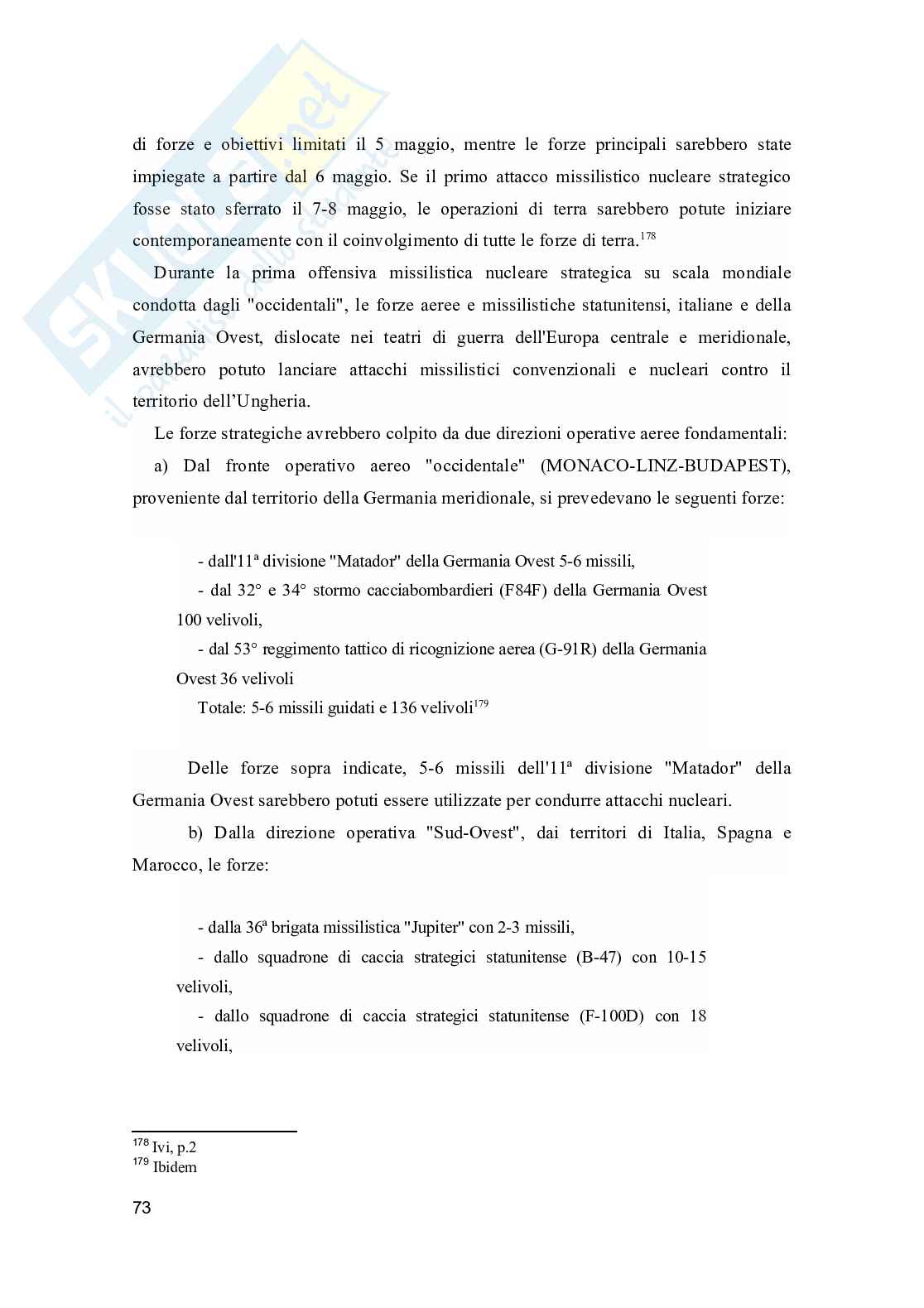 Guerra nucleare: strategie e piani dal 1946 al 1968 Pag. 76