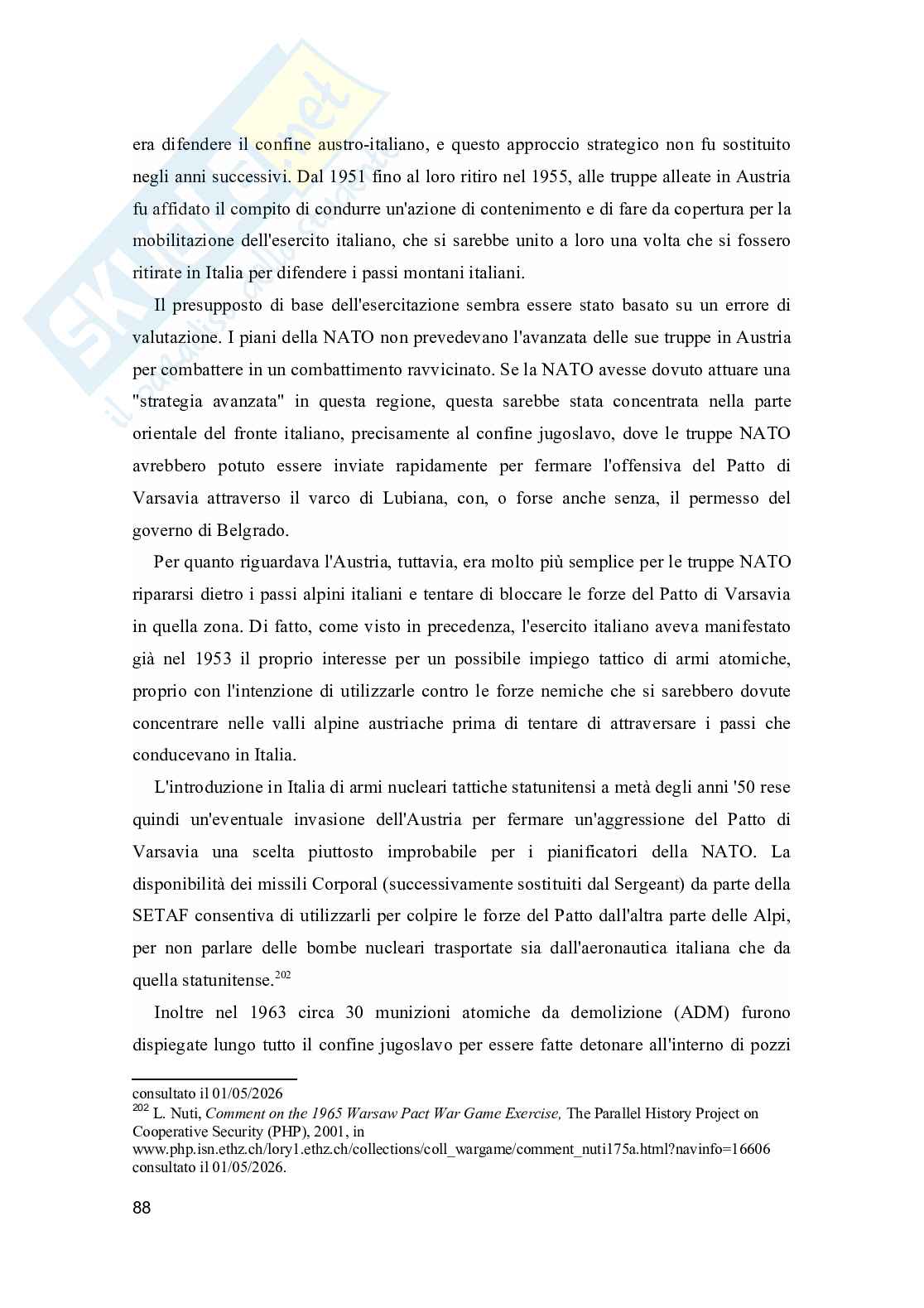 Guerra nucleare: strategie e piani dal 1946 al 1968 Pag. 91