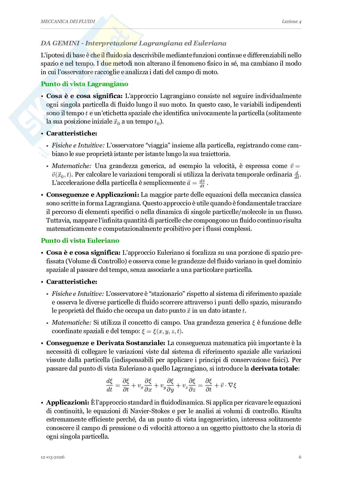 Appunti completi lezioni di Meccanica dei fluidi Pag. 41