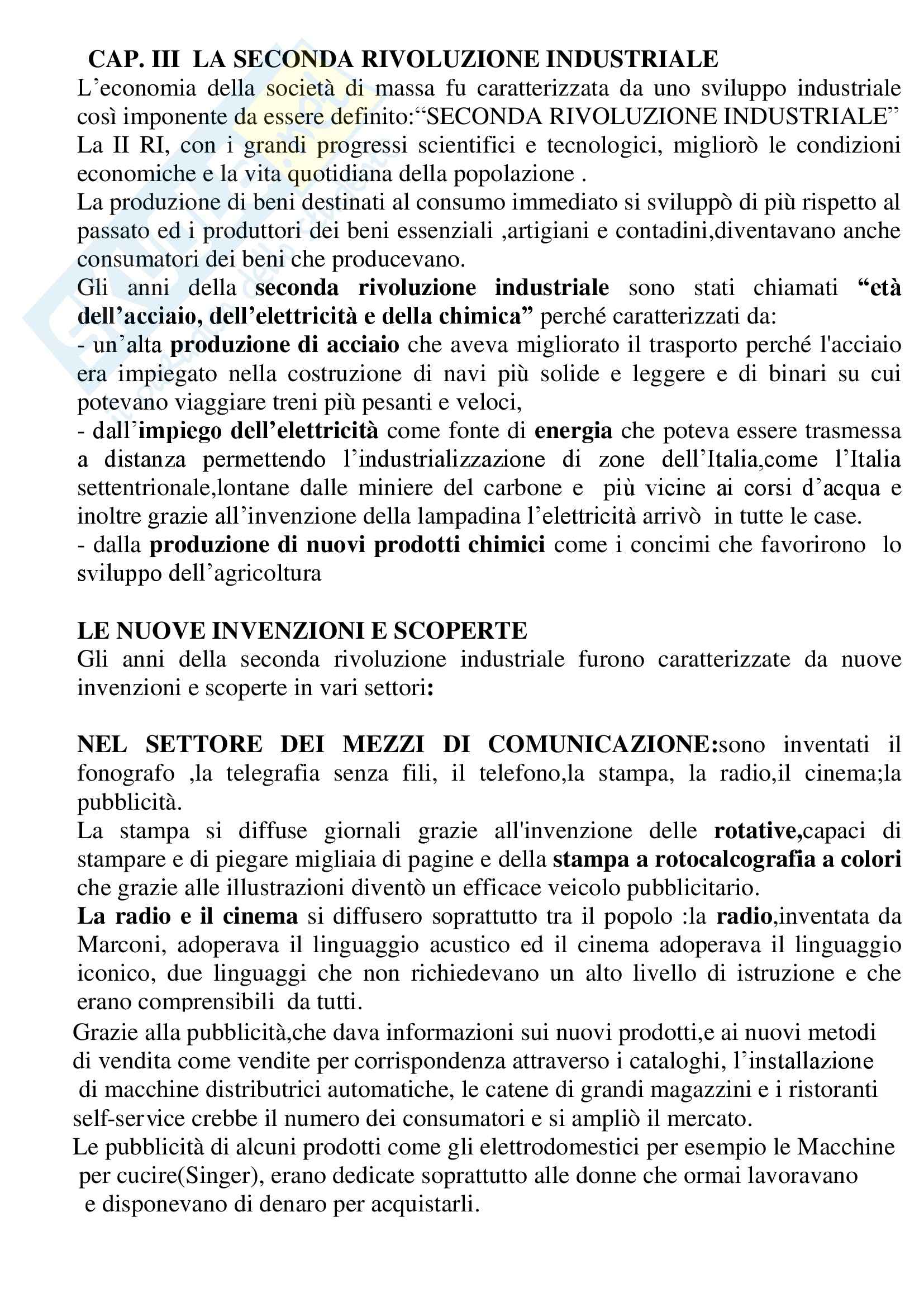 Storia contemporanea Pag. 16