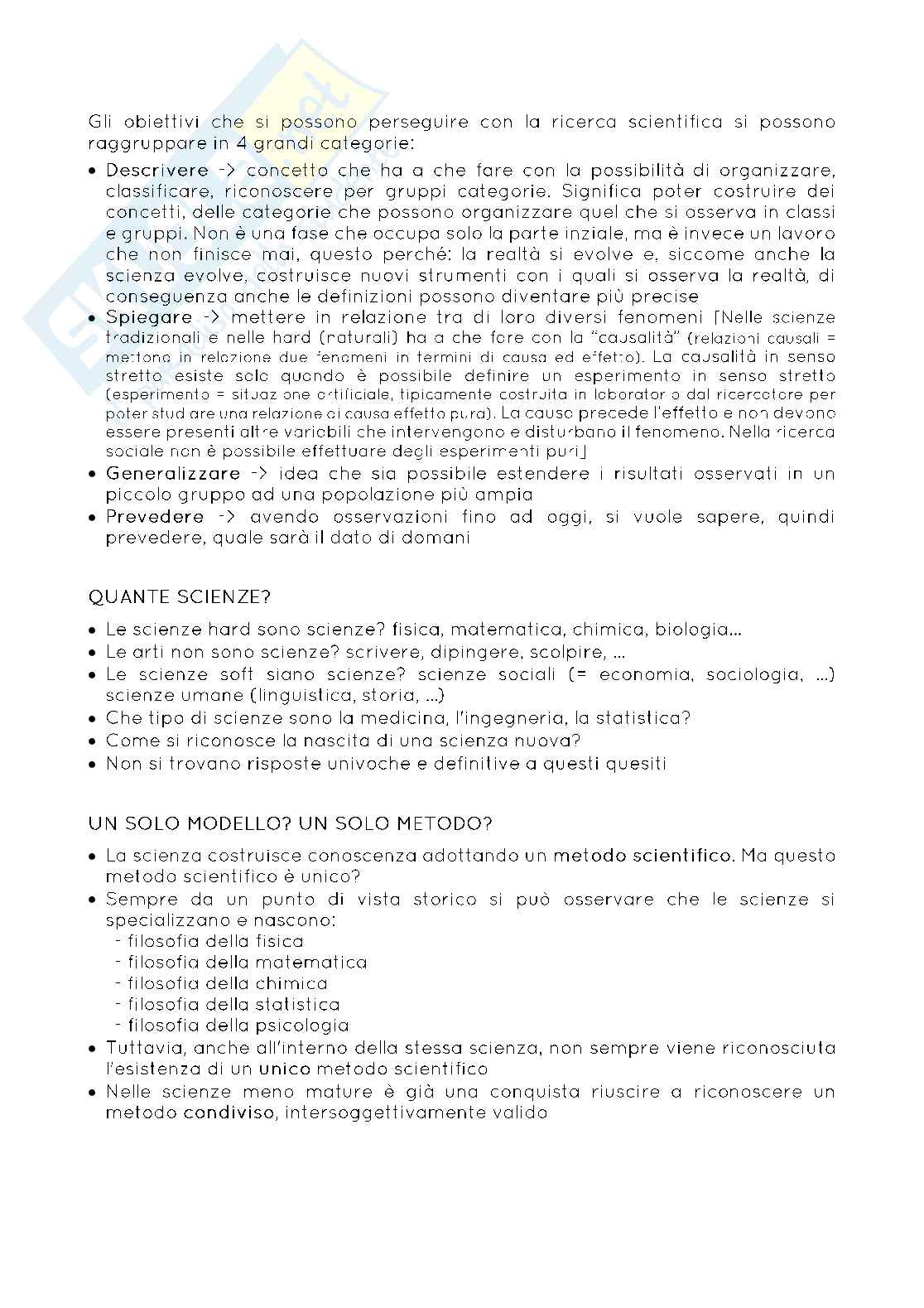 Tecniche di indagine sociale Pag. 2