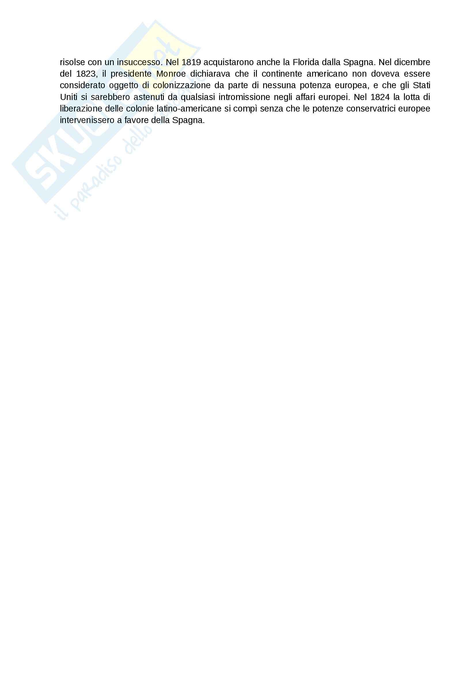 Lezioni, Storia contemporanea Pag. 6