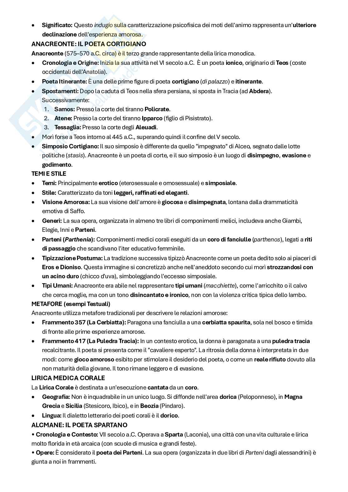 Introduzione alla cultura classica I (M-Z) (appunti lezioni) Pag. 26