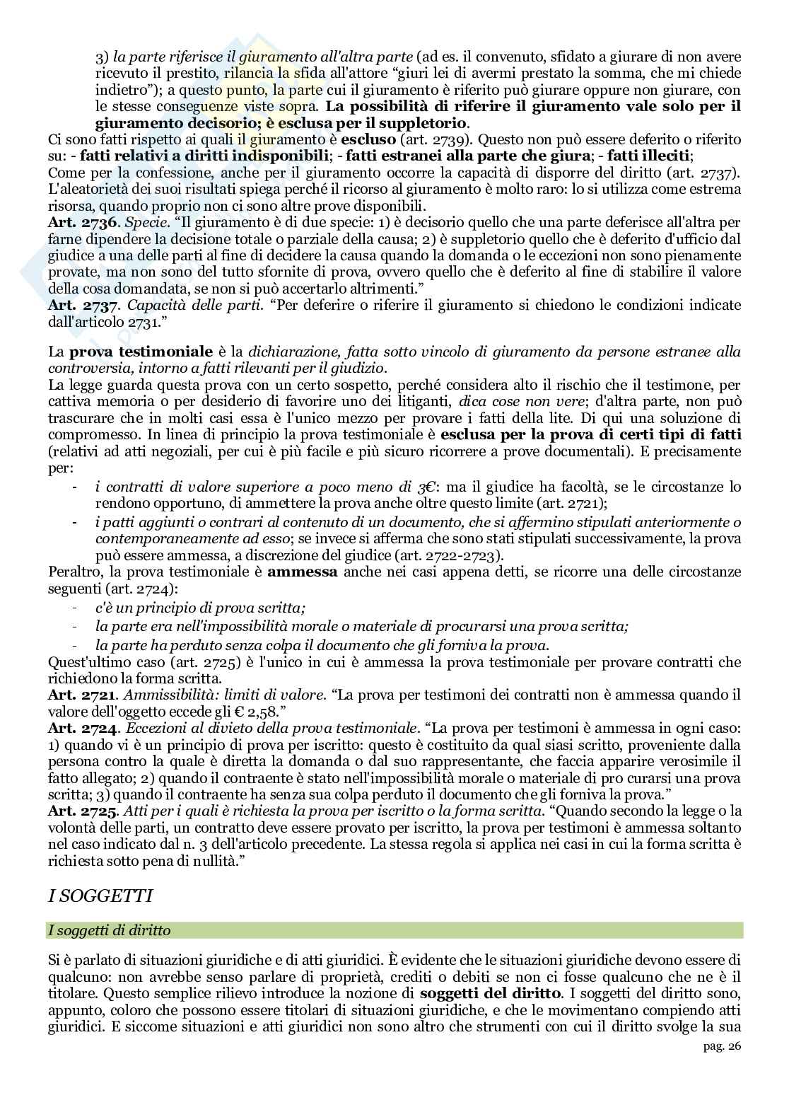 Appunti esame Diritto privato  Pag. 26