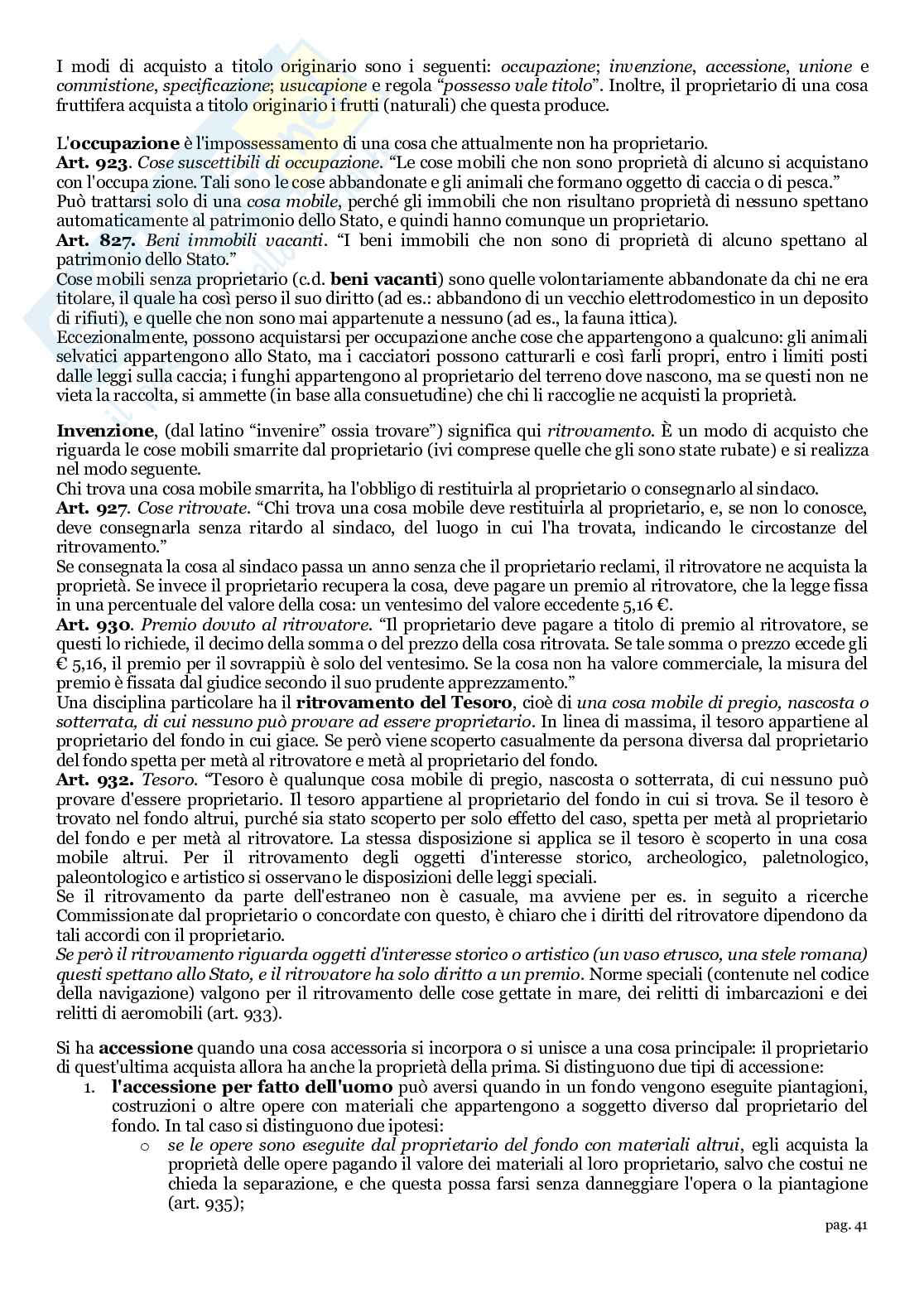 Appunti esame Diritto privato  Pag. 41