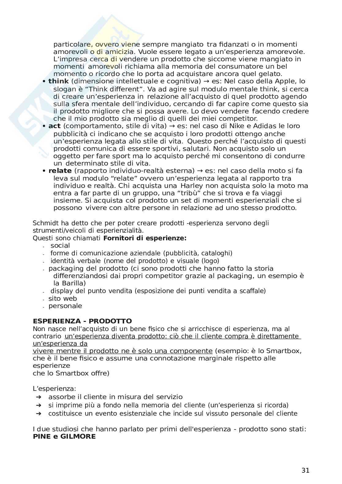 Appunti completi Business e Management Pag. 31