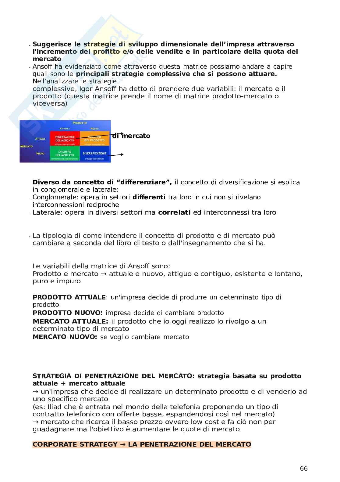 Appunti completi Business e Management Pag. 66
