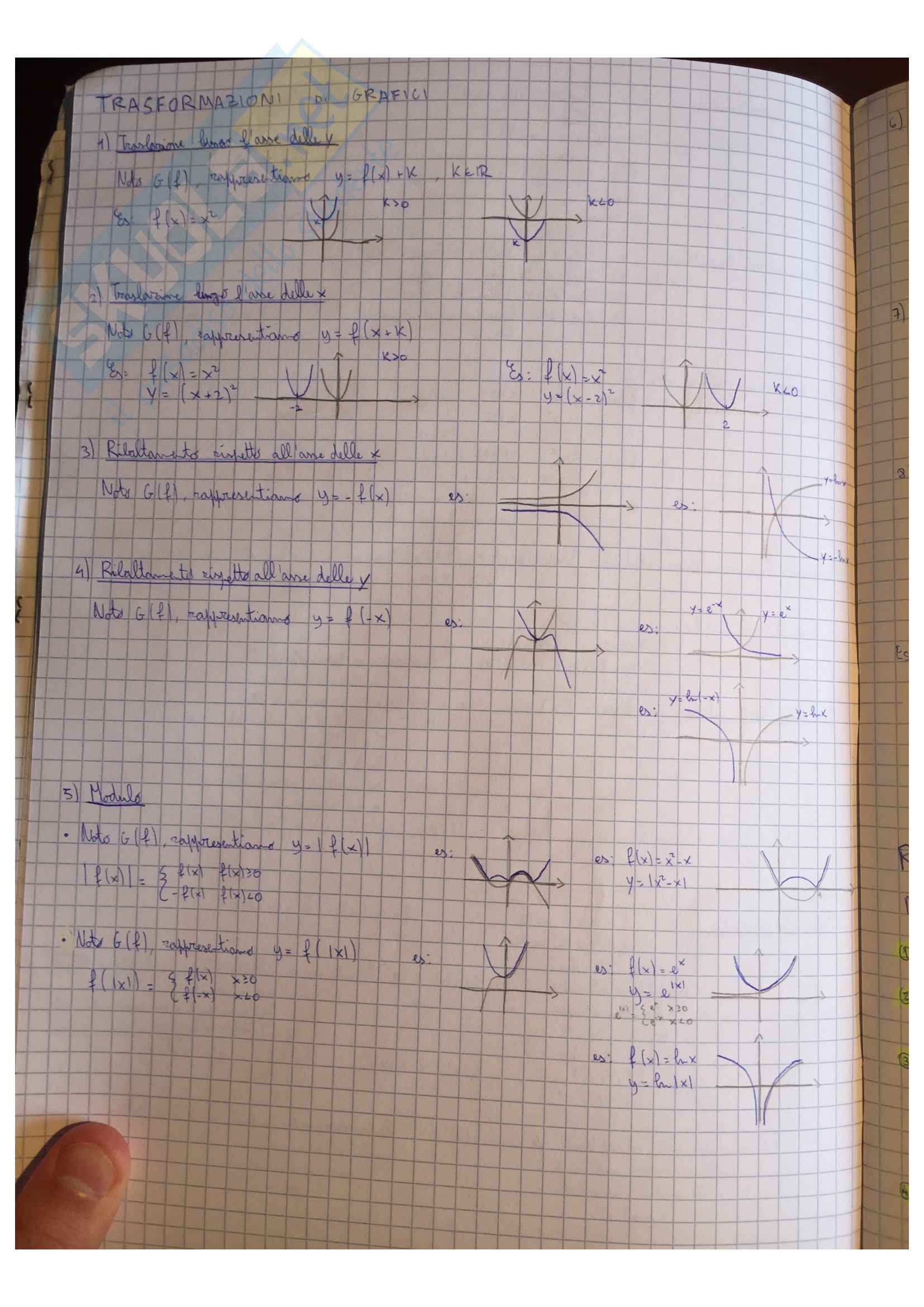 Appunti Matematica generale, docente Valentina Guizzi Pag. 16