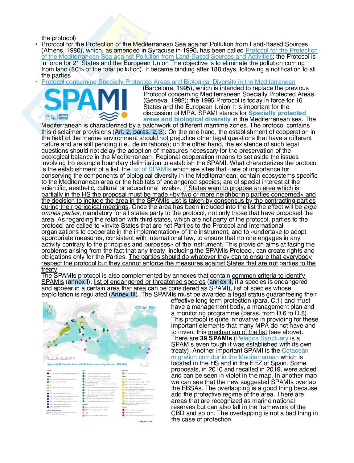 Appunti di Ocean Resources Law and Policy Pag. 41