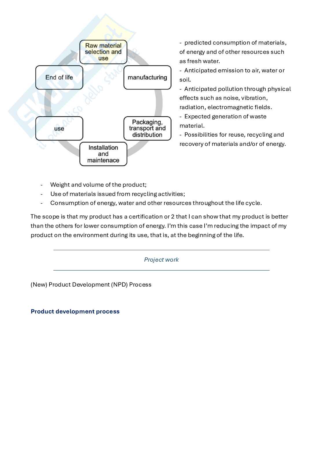 Appunti Product and asset lifecycle management  Pag. 31