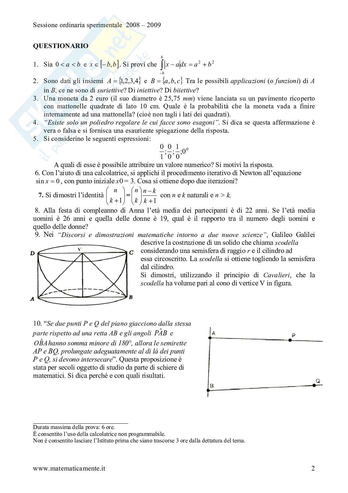 2009 - liceo scientifico pni Pag. 2