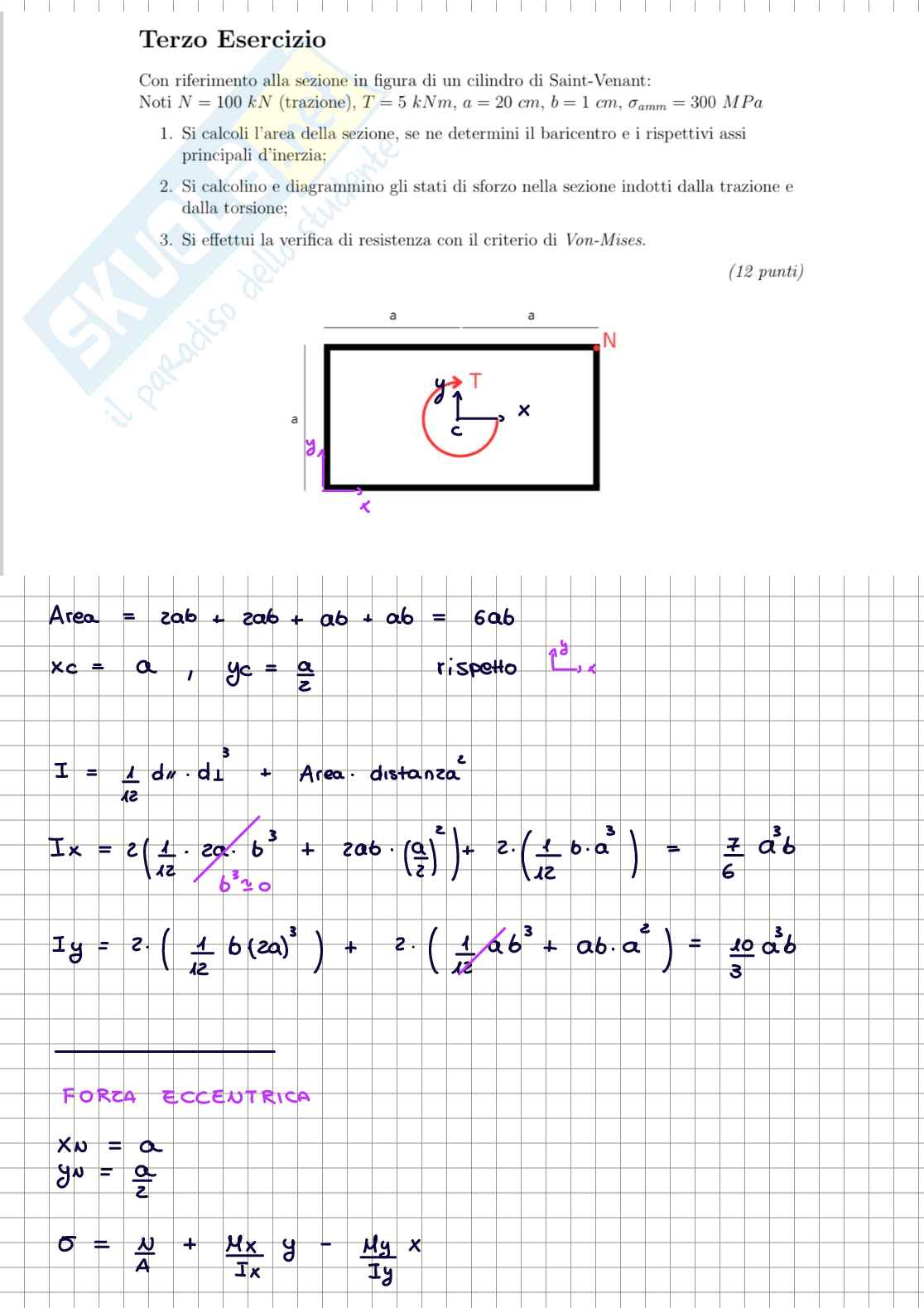 Meccanica dei solidi Pag. 26