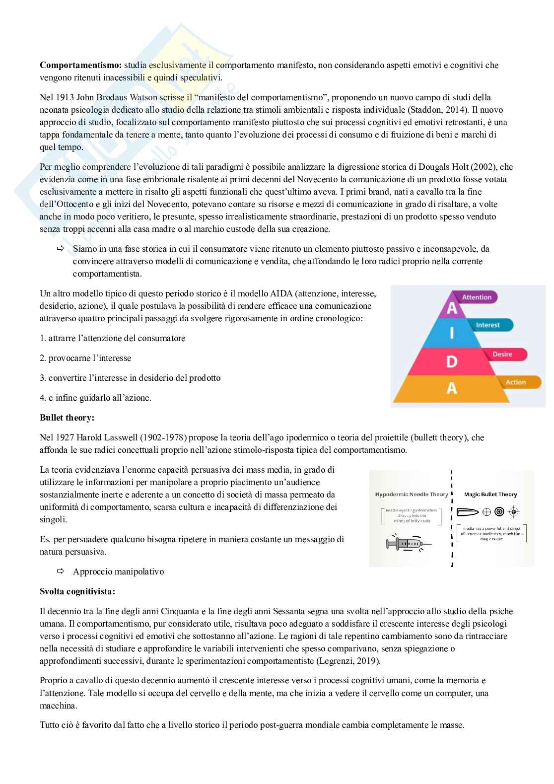 Economia e psicologia dei consumi alimentari Pag. 1