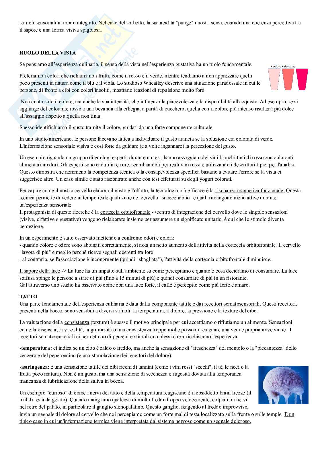 Economia e psicologia dei consumi alimentari Pag. 31