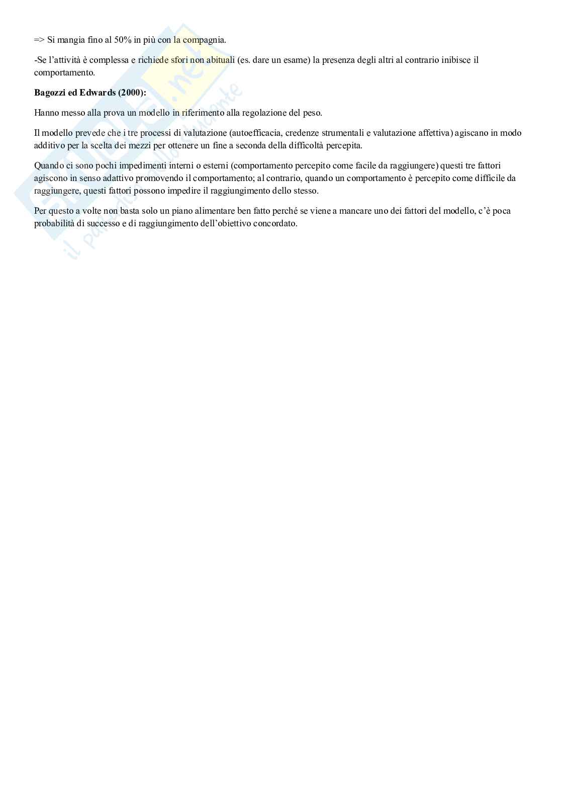 Economia e psicologia dei consumi alimentari Pag. 51