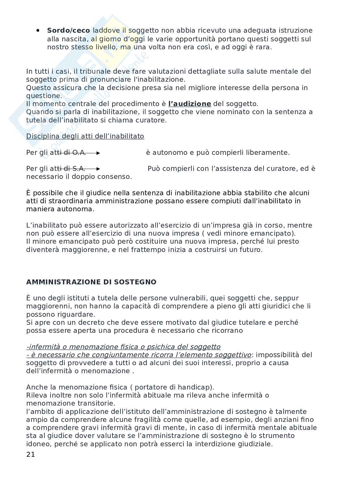 Diritto privato Pag. 21