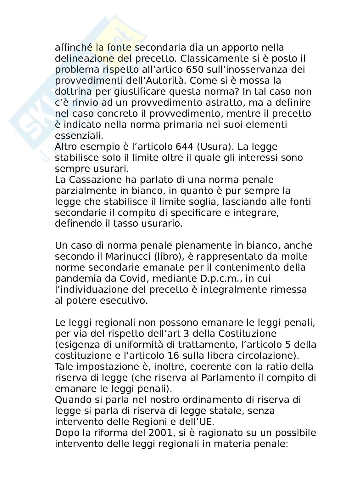 Riassunto esame Diritto penale I, Prof. Gullo Antonino, libro consigliato Manuale di diritto penale, Marinucci Dolcini Gatta Pag. 11