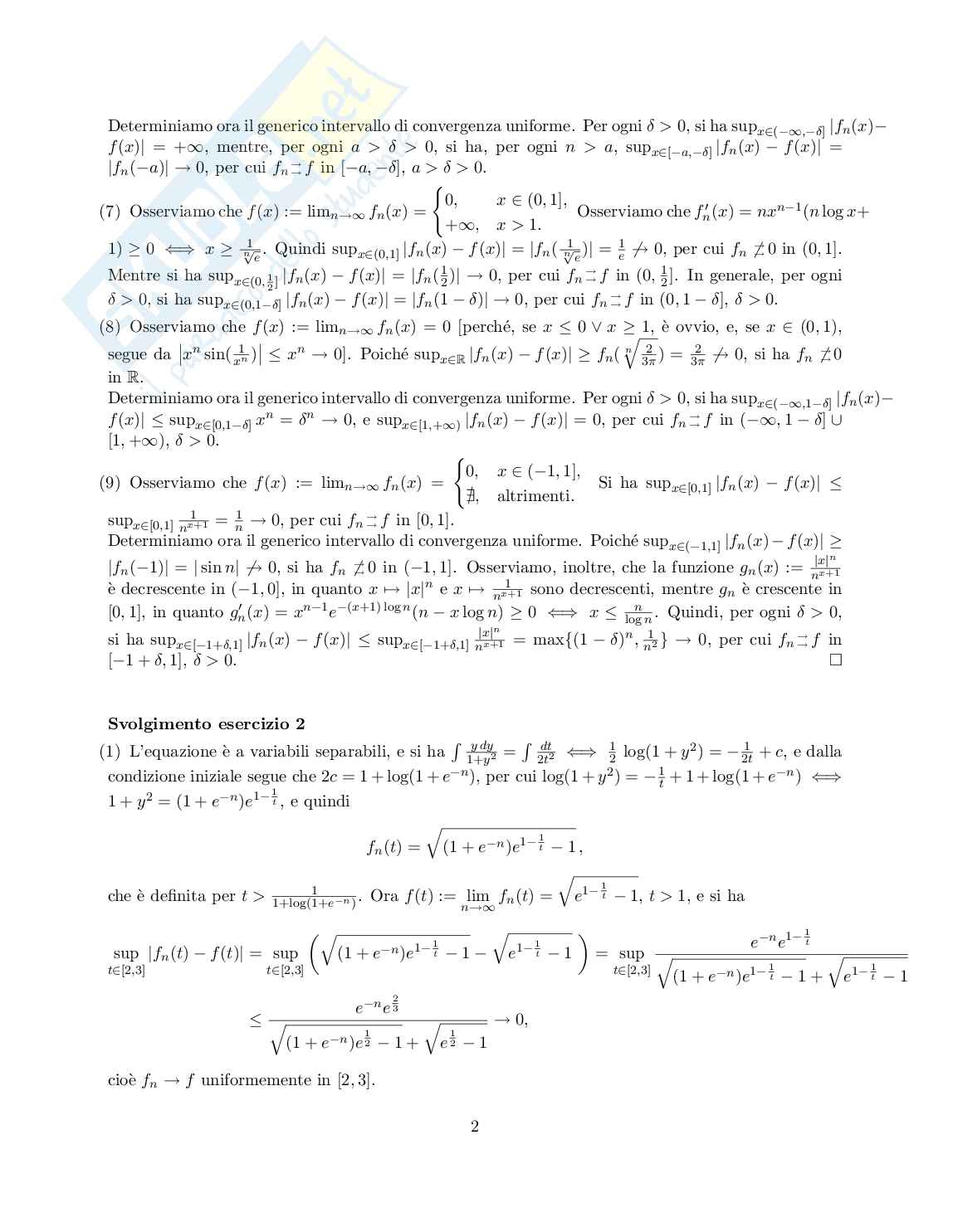 Esercizi Analisi 2 Pag. 16