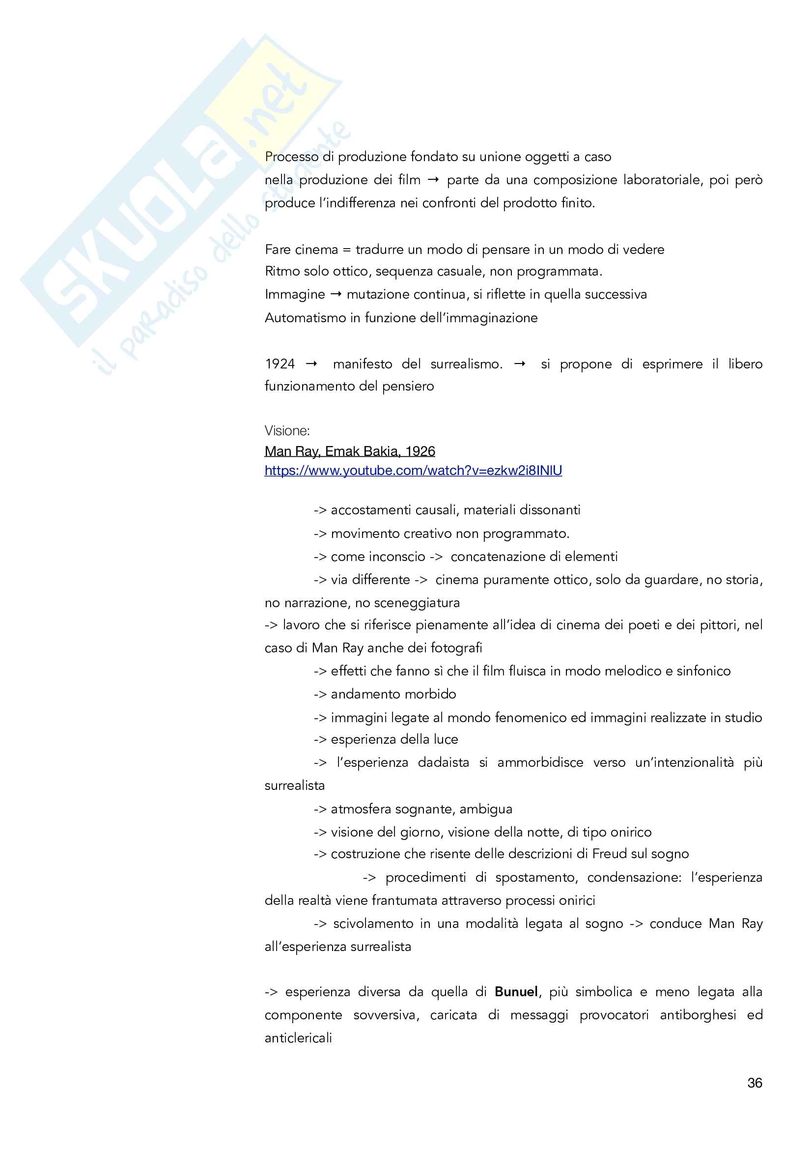 il cinema e le arti Pag. 36