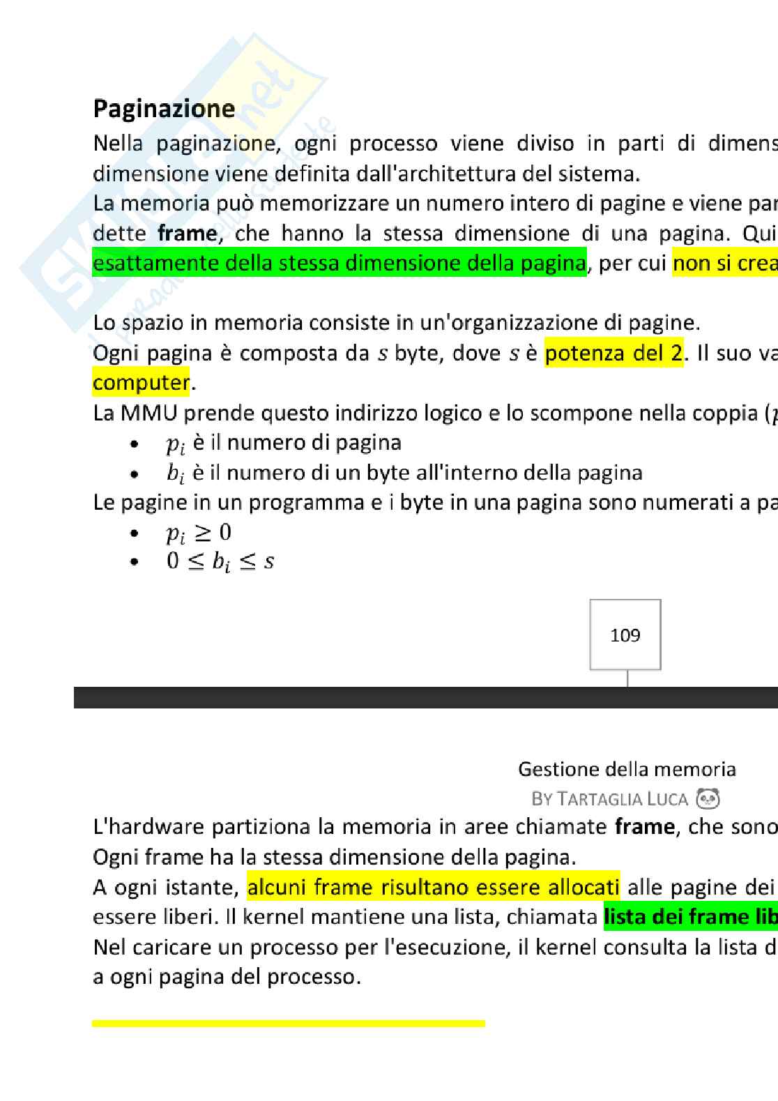 Domande e risposte Sistemi operativi Pag. 11