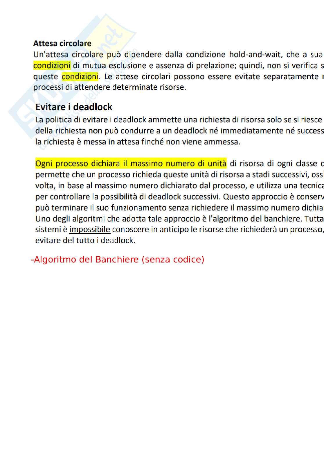 Domande e risposte Sistemi operativi Pag. 21