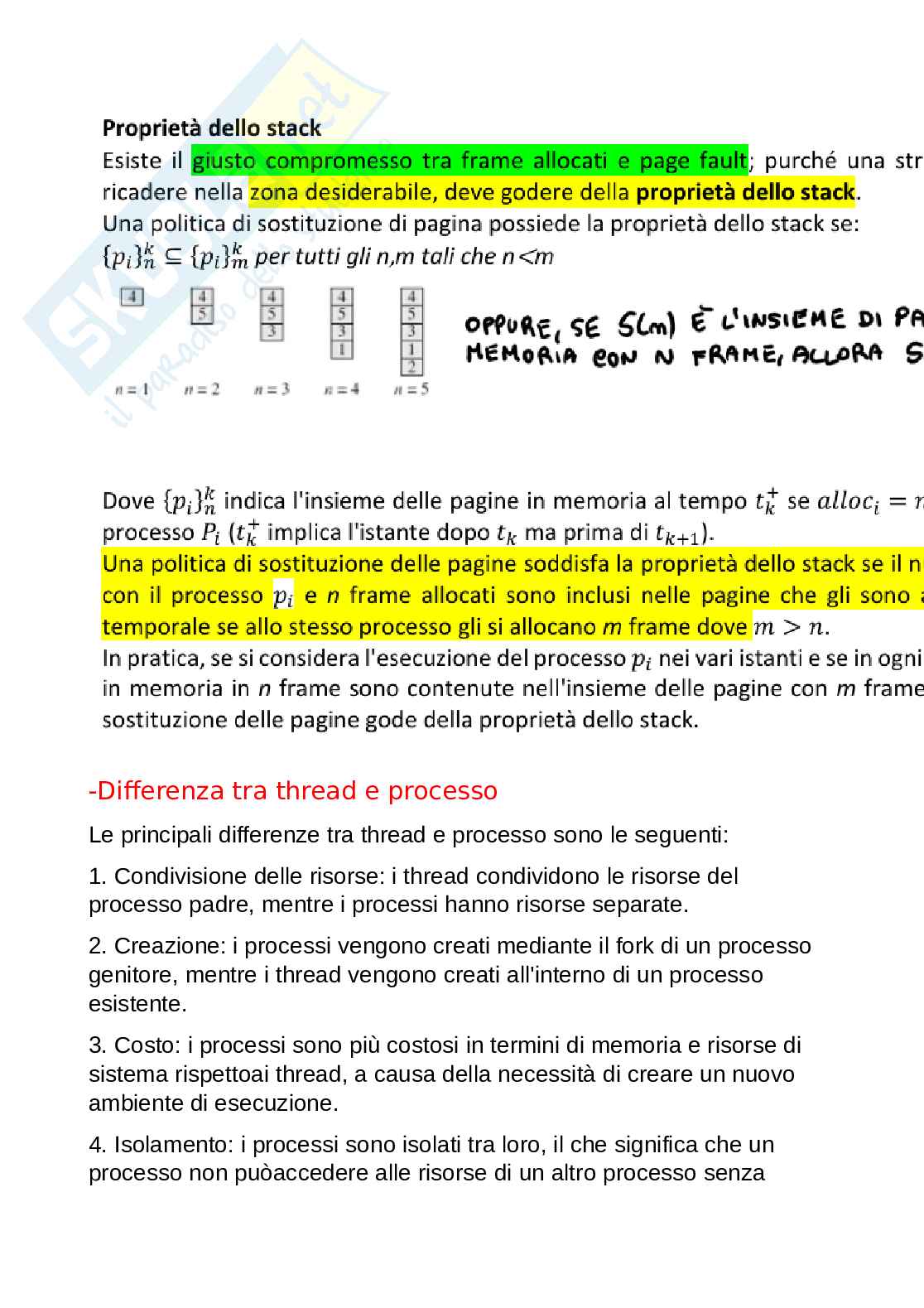 Domande e risposte Sistemi operativi Pag. 26