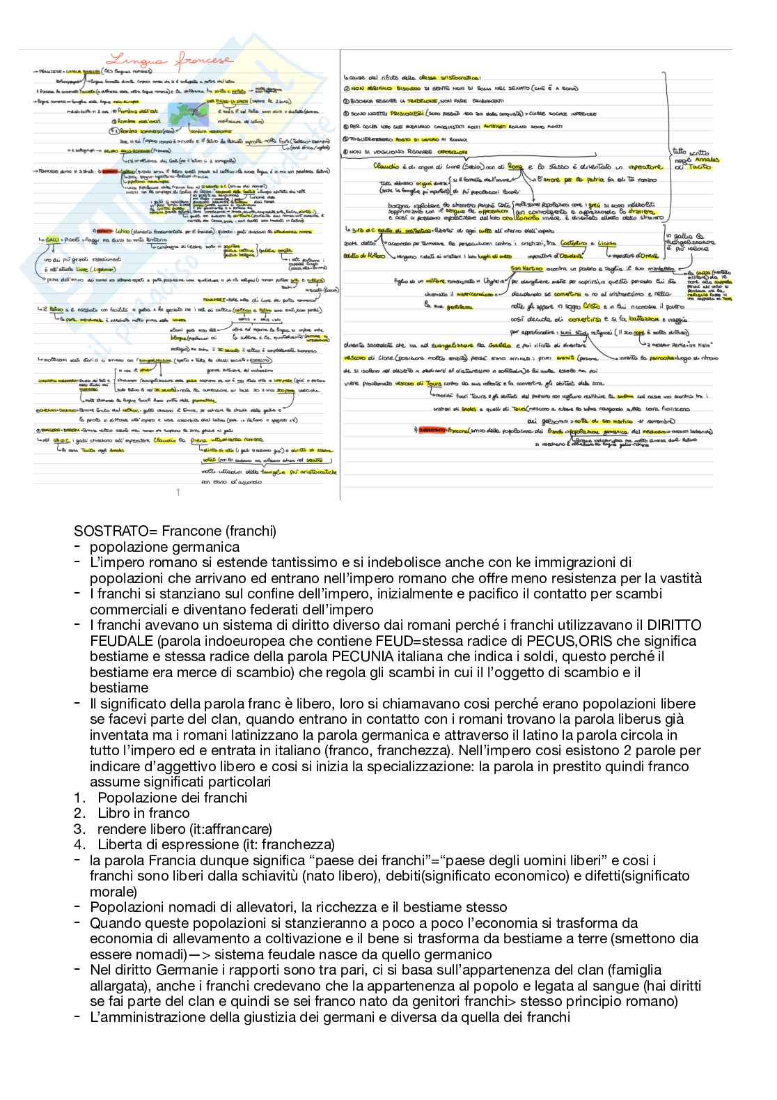 Storia e cultura d'Europa  Pag. 1