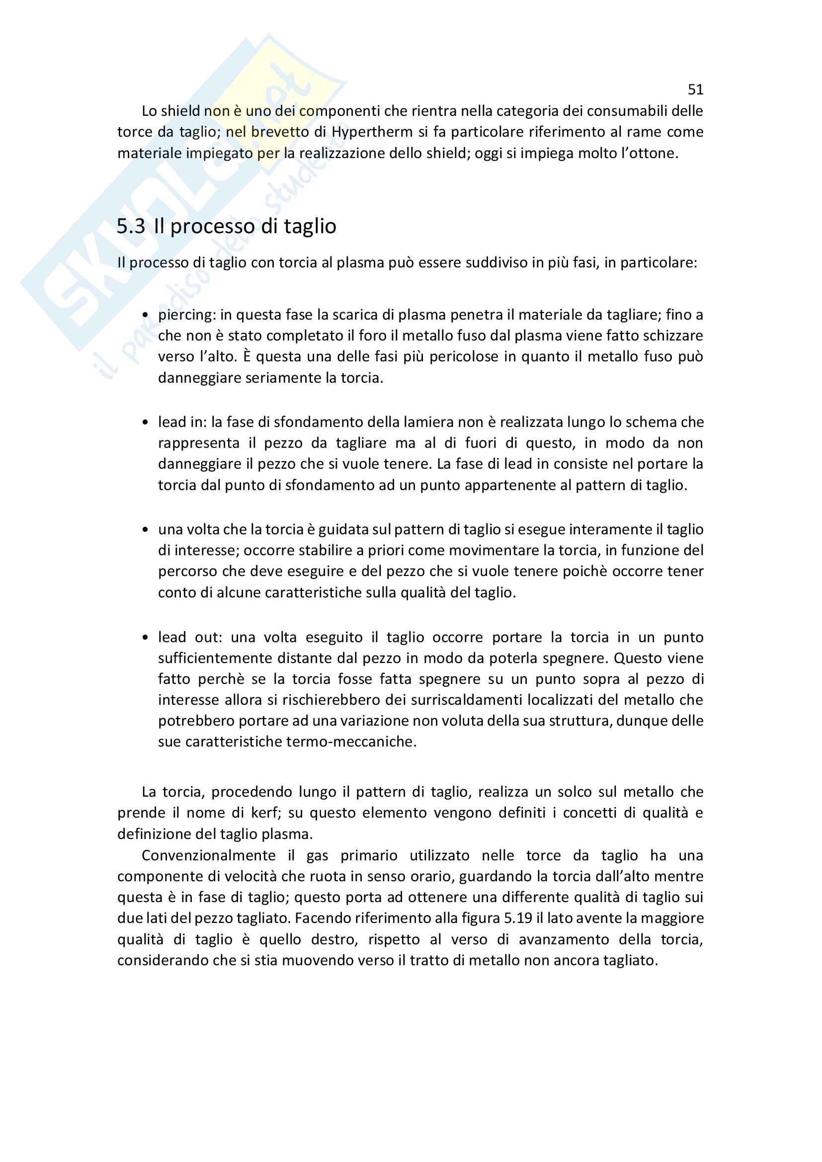 Lezioni, Applicazioni Industriali dei Plasmi Pag. 51