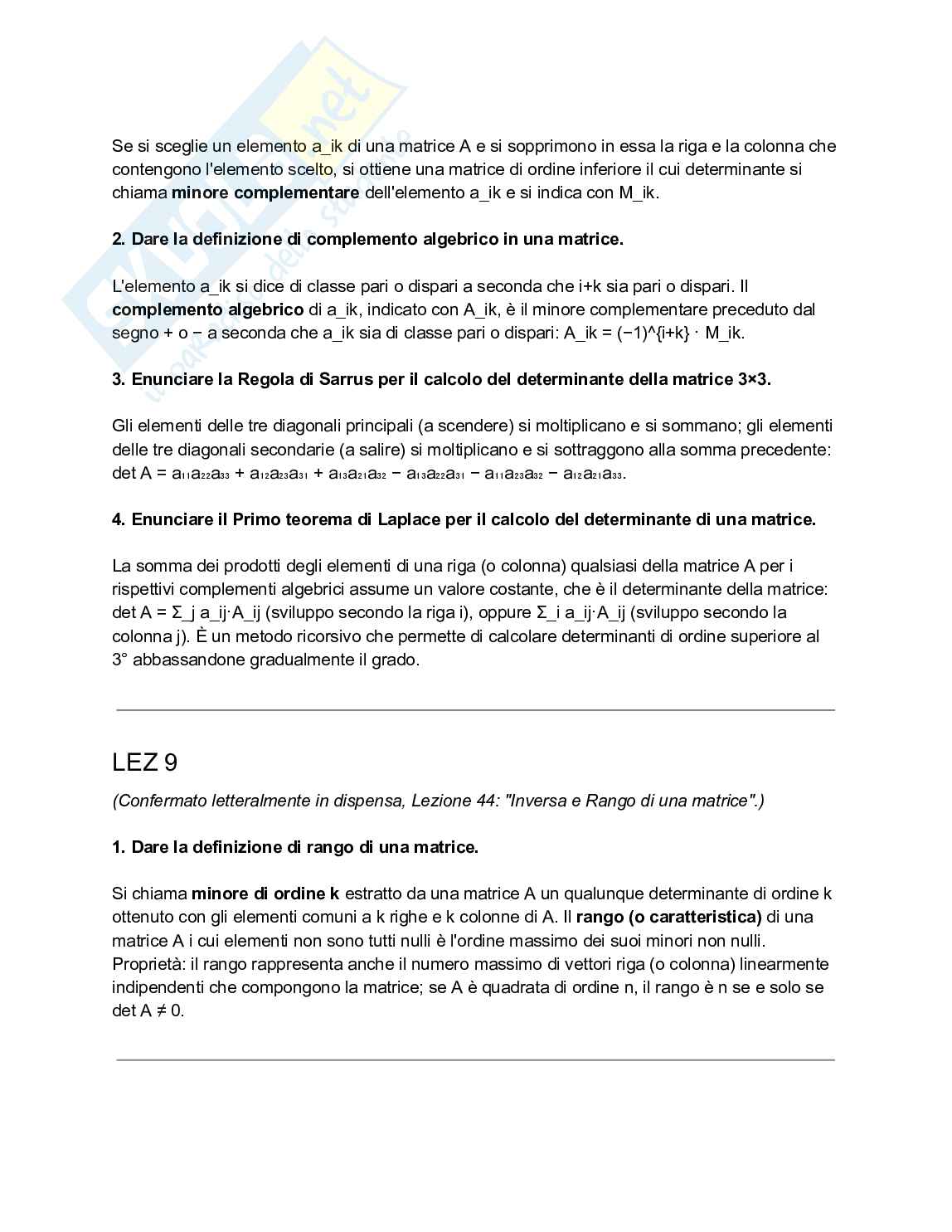 Paniere completo Metodi matematici, 2026 Pag. 51