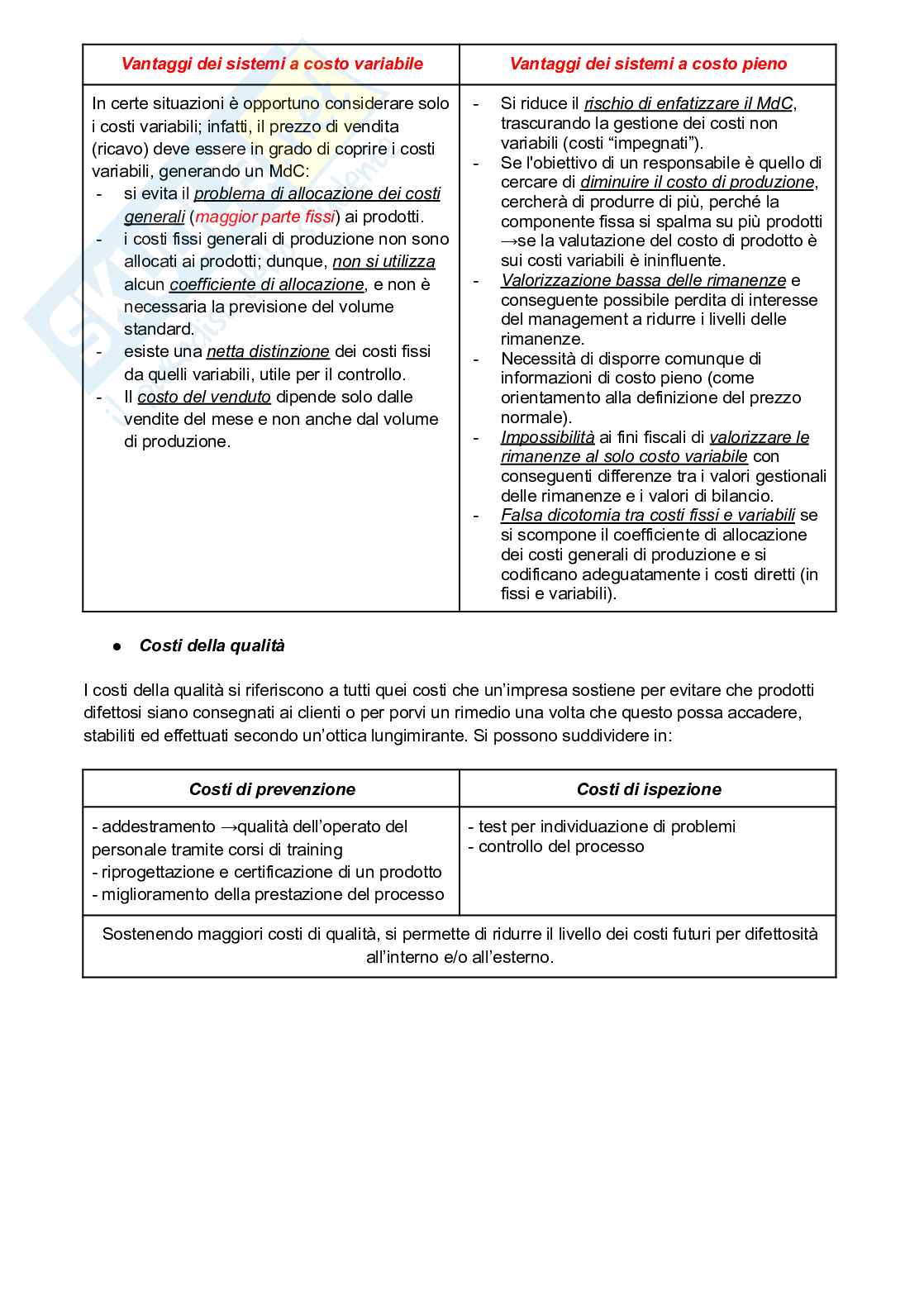 Pianificazione d'impresa e budgeting Pag. 36