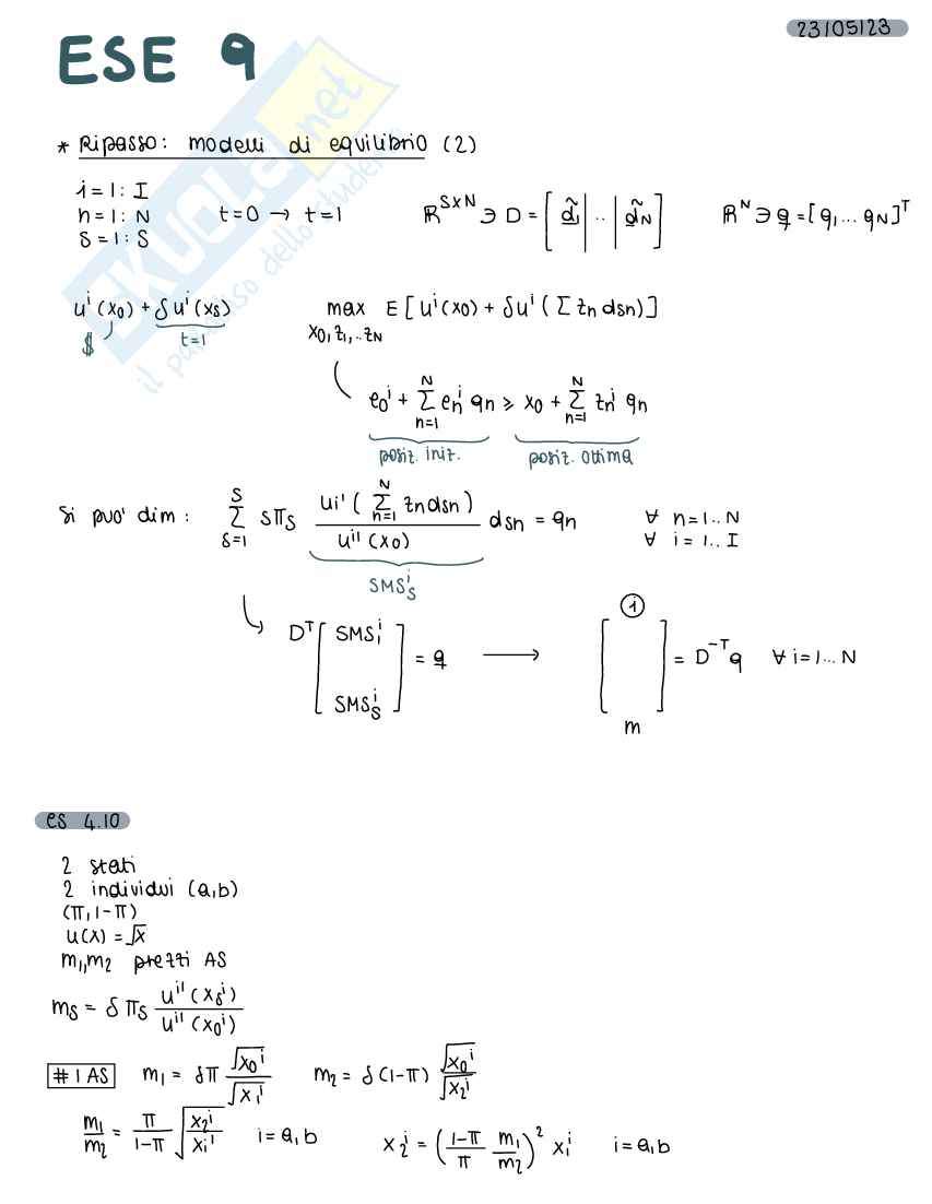Esercitazioni Finanza matematica Pag. 36