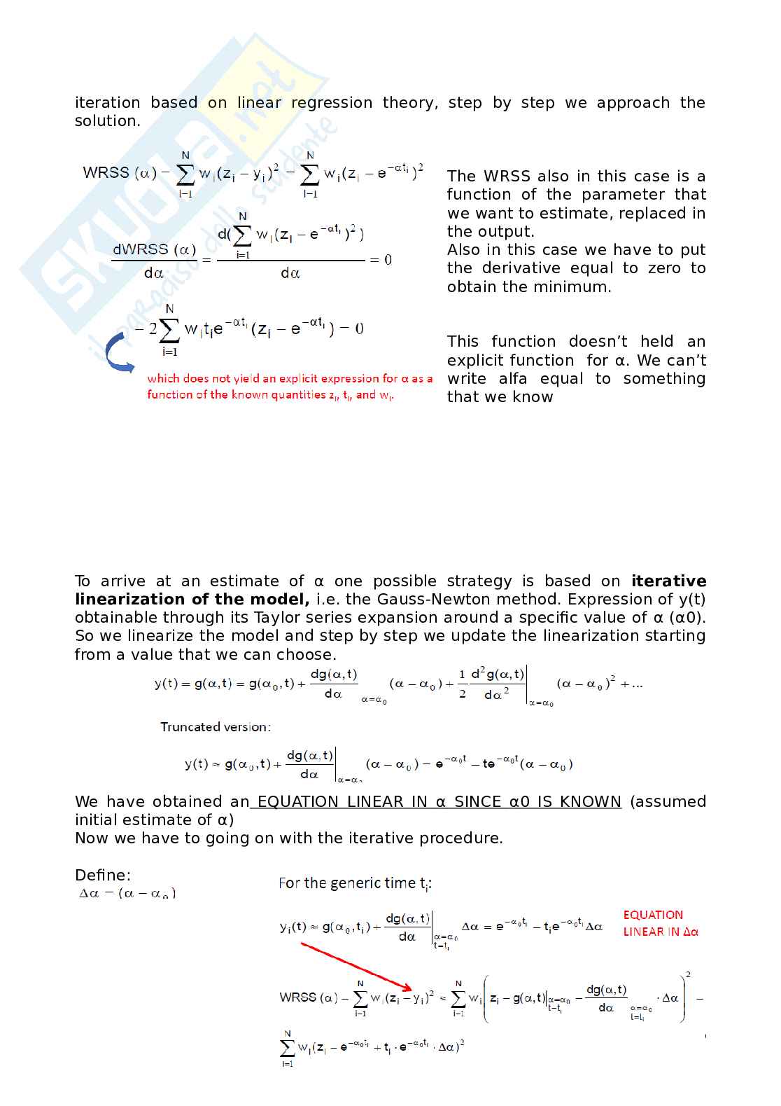 Models and Control of Biological System Pag. 36