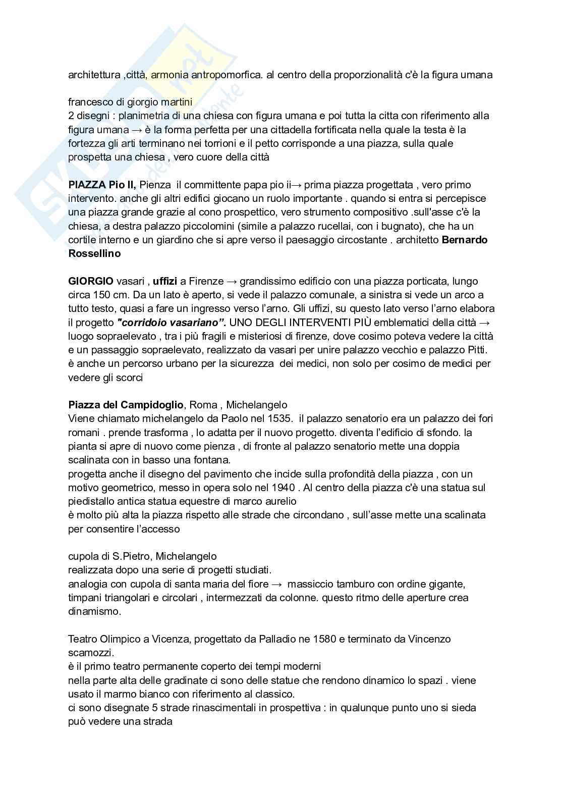Appunti di Storia dell'architettura 2 - secondo semestre Pag. 16