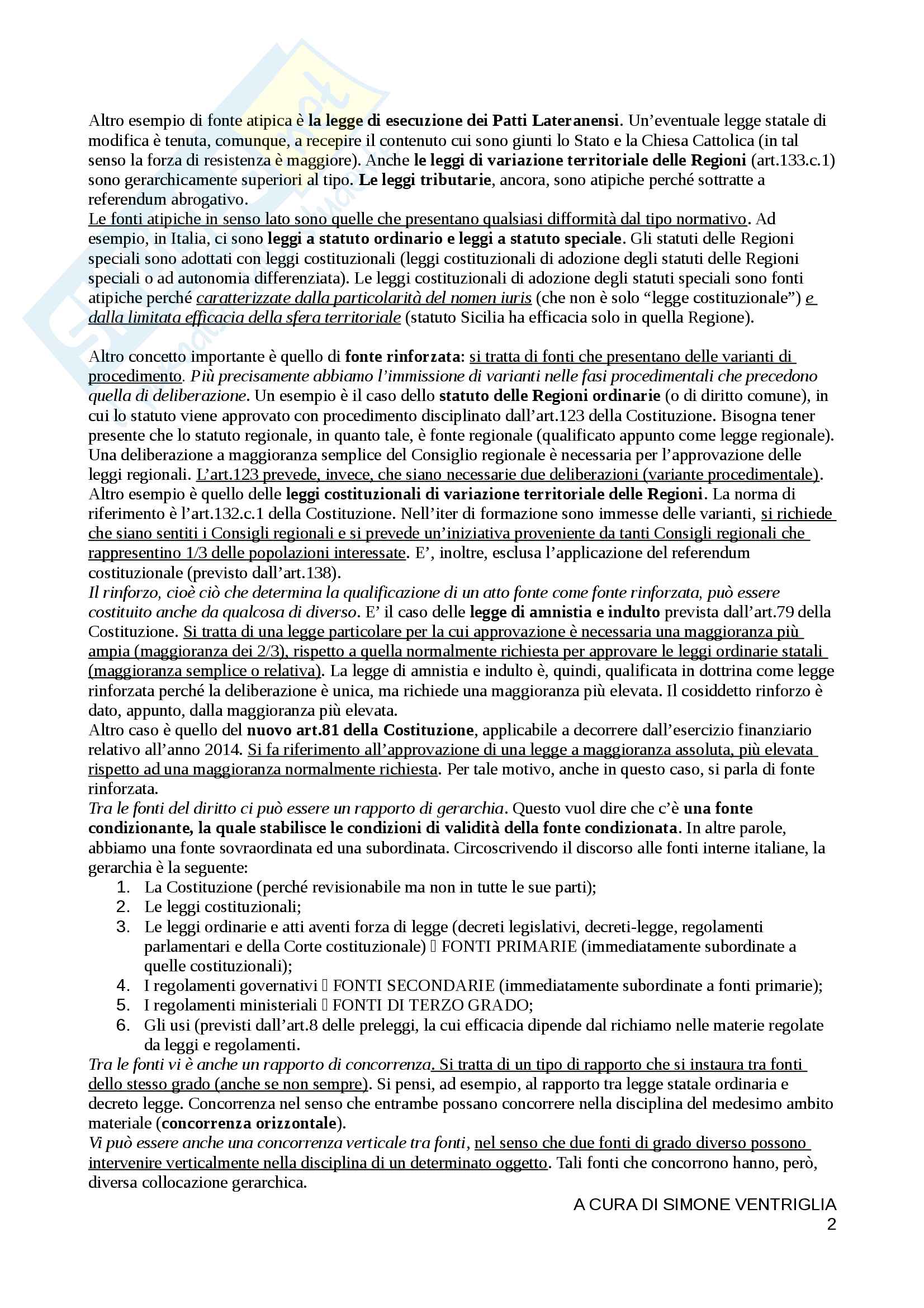 Dispensa di Diritto costituzionale 2 Pag. 2