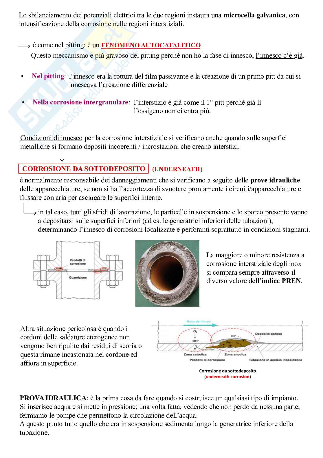 Forme di corrosione Pag. 16