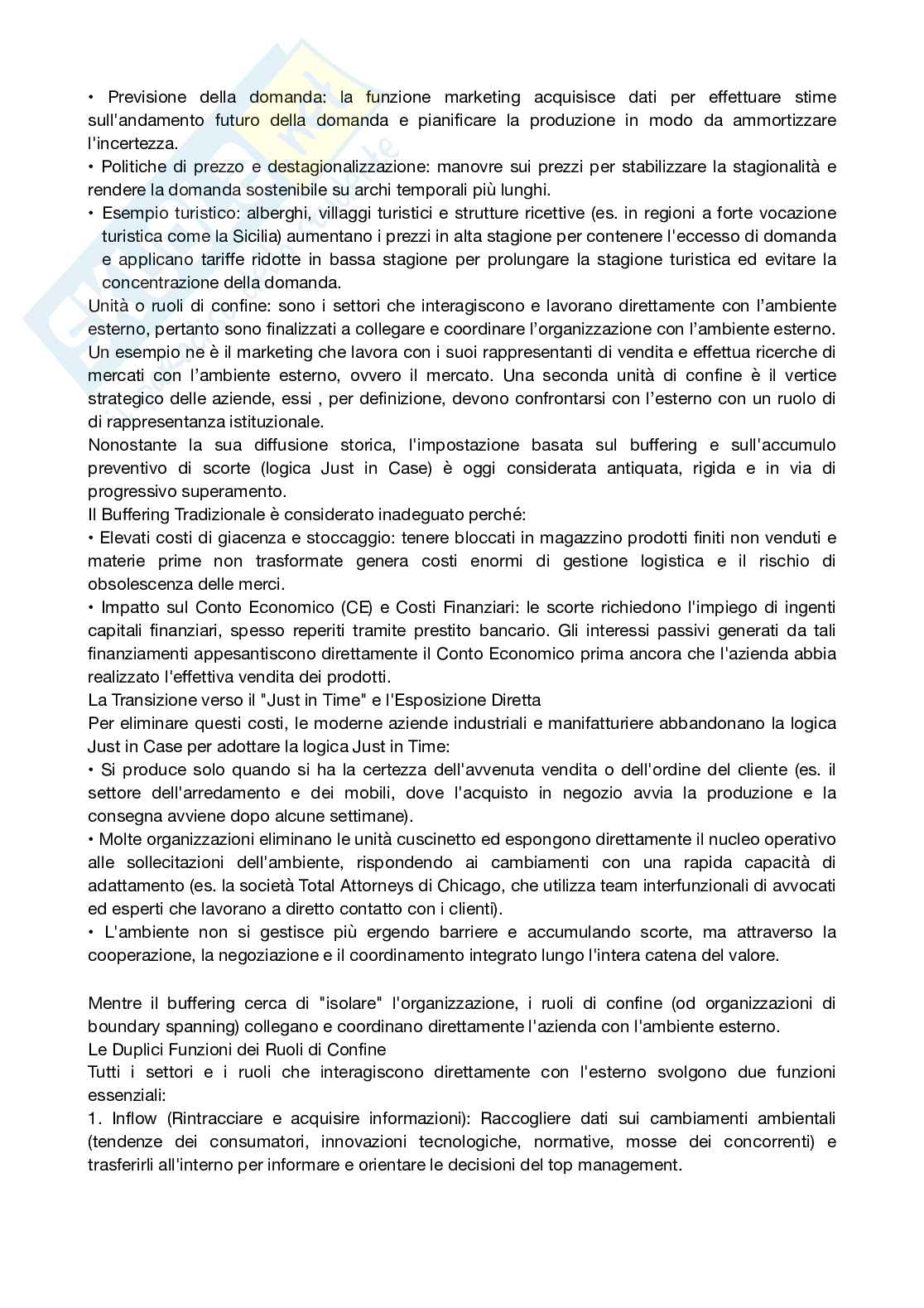 Riassunto esame organizzazione aziendale, Prof. Ingrassia Raimondo, libro consigliato Organizzazione aziendale - Settima edizione, Draft Pag. 21