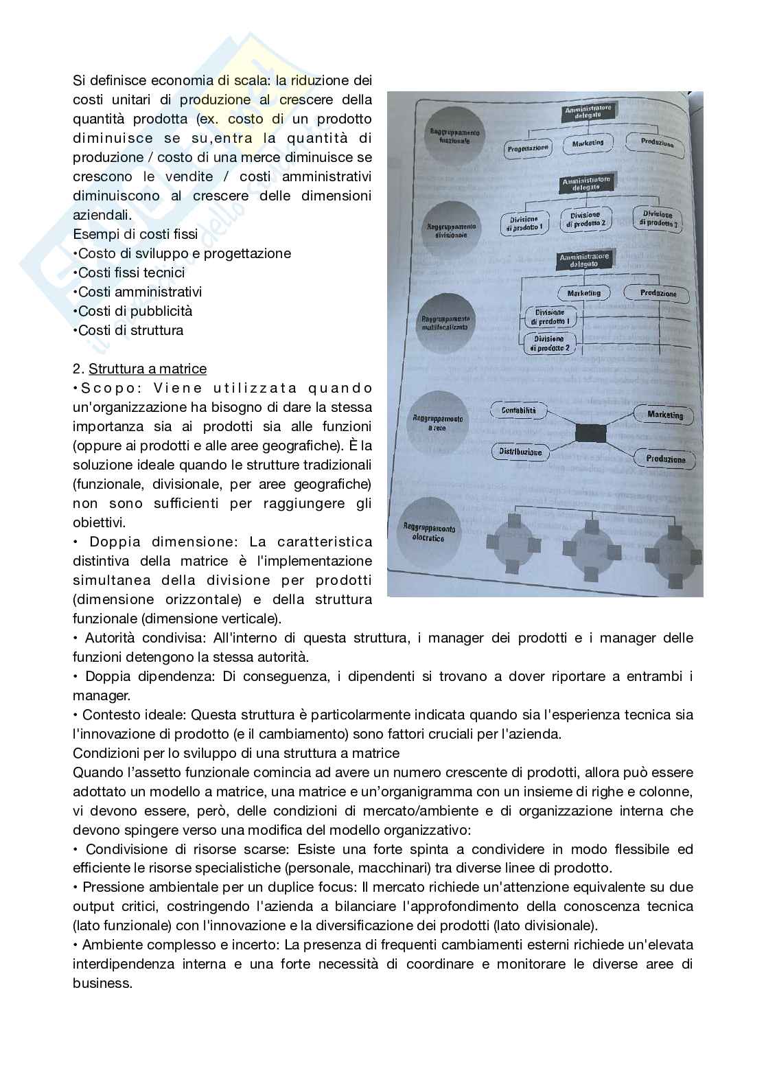 Riassunto esame organizzazione aziendale, Prof. Ingrassia Raimondo, libro consigliato Organizzazione aziendale - Settima edizione, Draft Pag. 36