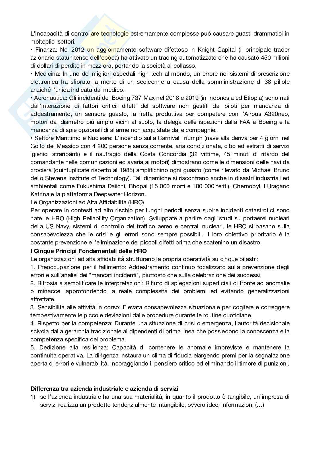 Riassunto esame organizzazione aziendale, Prof. Ingrassia Raimondo, libro consigliato Organizzazione aziendale - Settima edizione, Draft Pag. 61