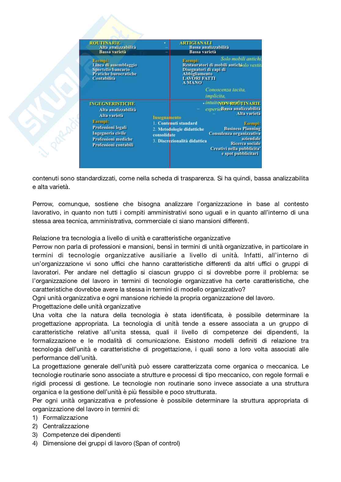 Riassunto esame organizzazione aziendale, Prof. Ingrassia Raimondo, libro consigliato Organizzazione aziendale - Settima edizione, Draft Pag. 66