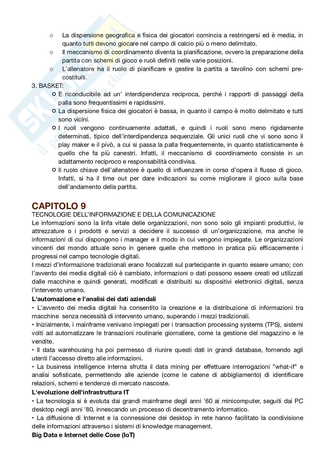 Riassunto esame organizzazione aziendale, Prof. Ingrassia Raimondo, libro consigliato Organizzazione aziendale - Settima edizione, Draft Pag. 71