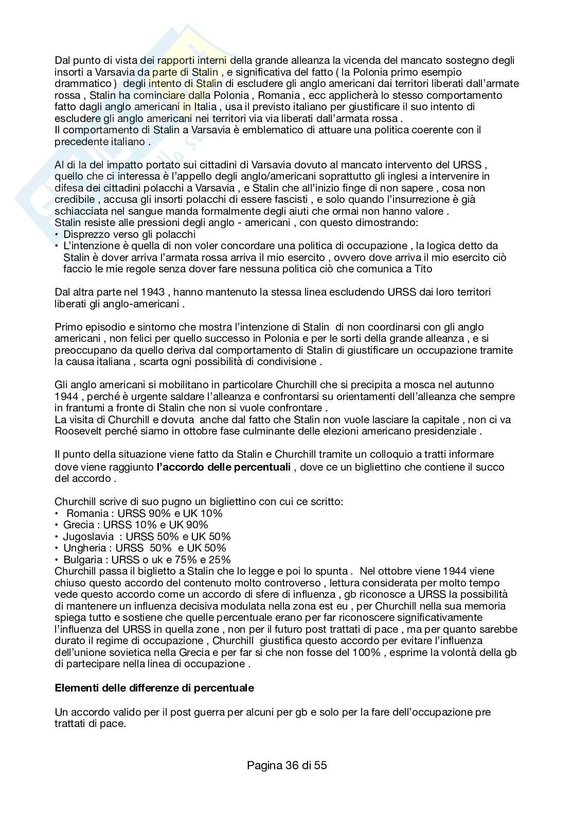 Storia delle relazioni internazionali - Appunti preparazione esame Pag. 36