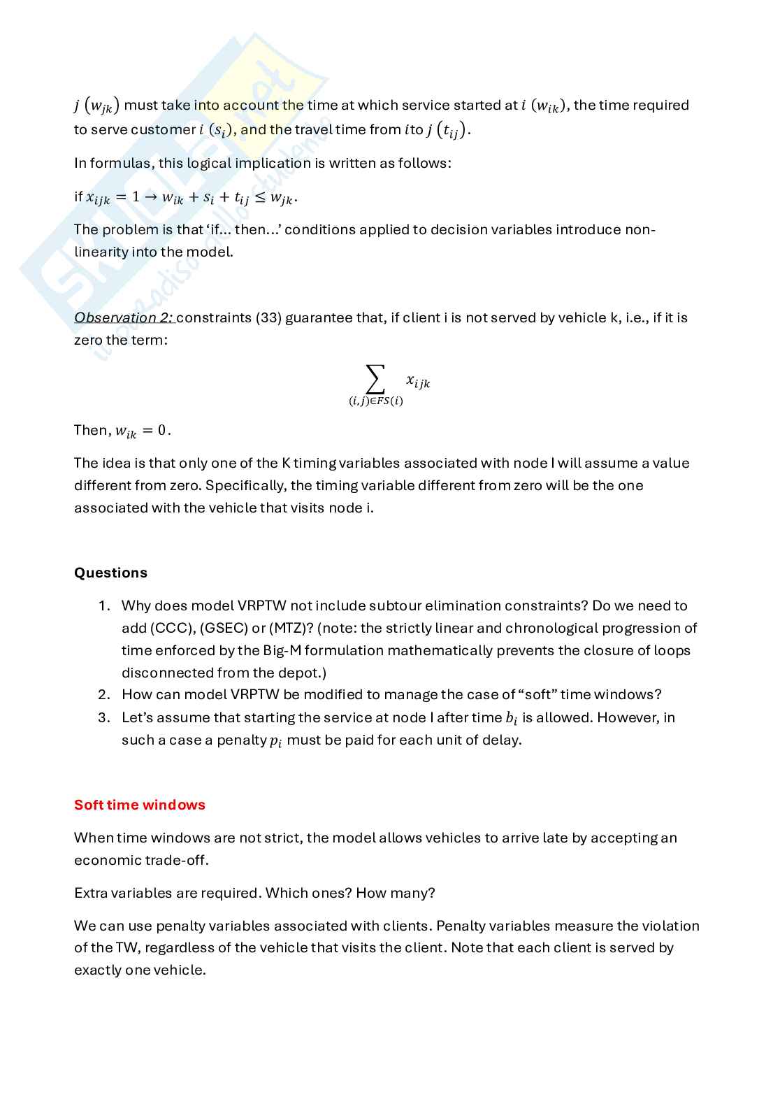 Appunti Optimization and data science for management secondo parziale (in inglese) Pag. 26
