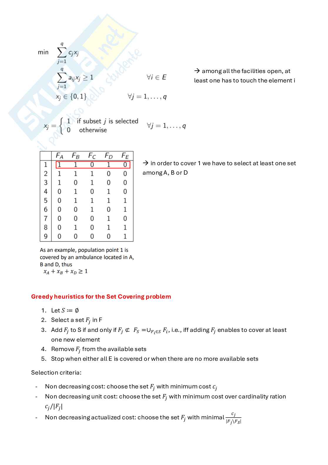 Appunti Optimization and data science for management secondo parziale (in inglese) Pag. 56
