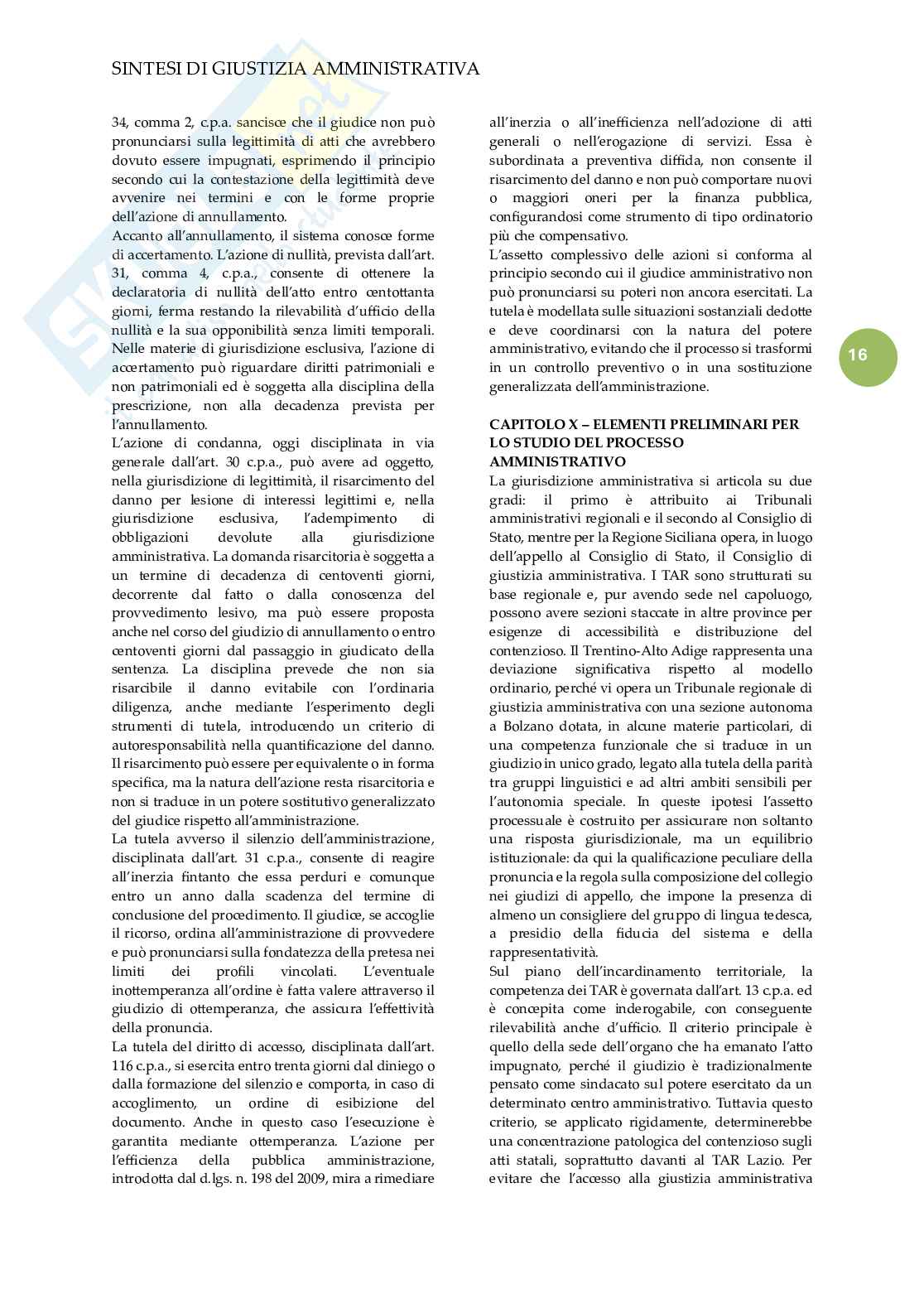 Giustizia amministrativa Pag. 16