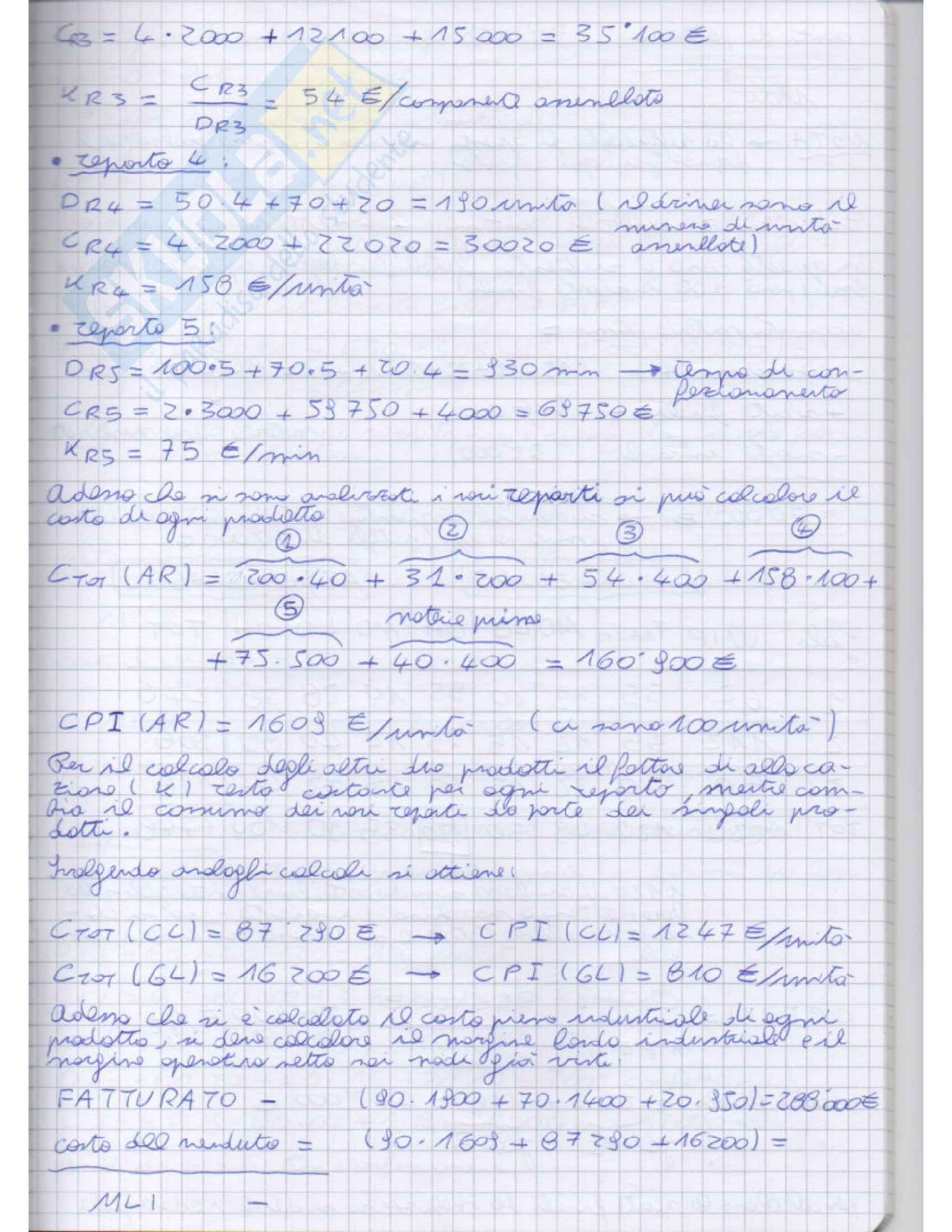 Impianti di produzone e organizzazione di impresa - Appunti Pag. 31