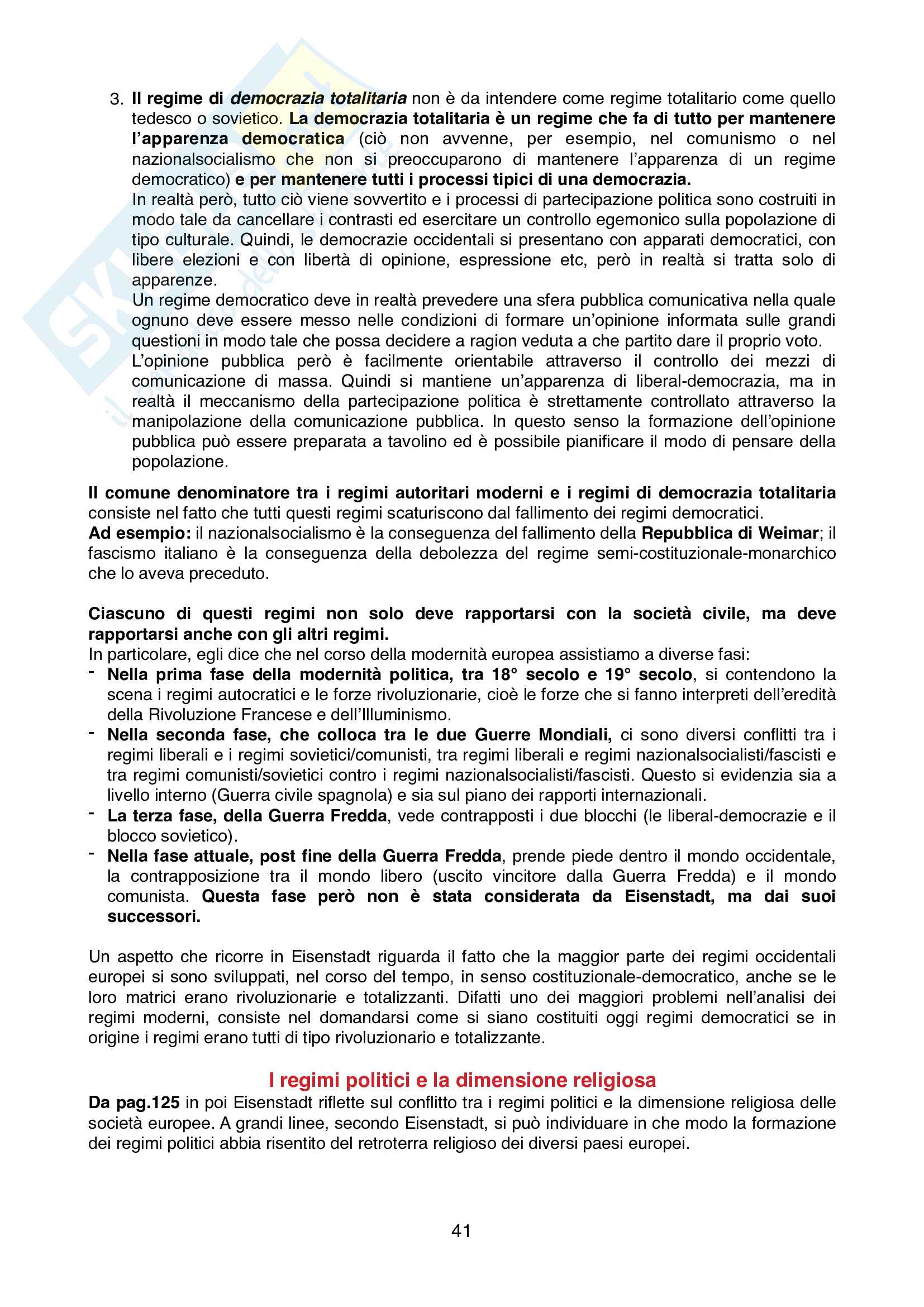Sociologia dei processi culturali prof. Scalon Pag. 41