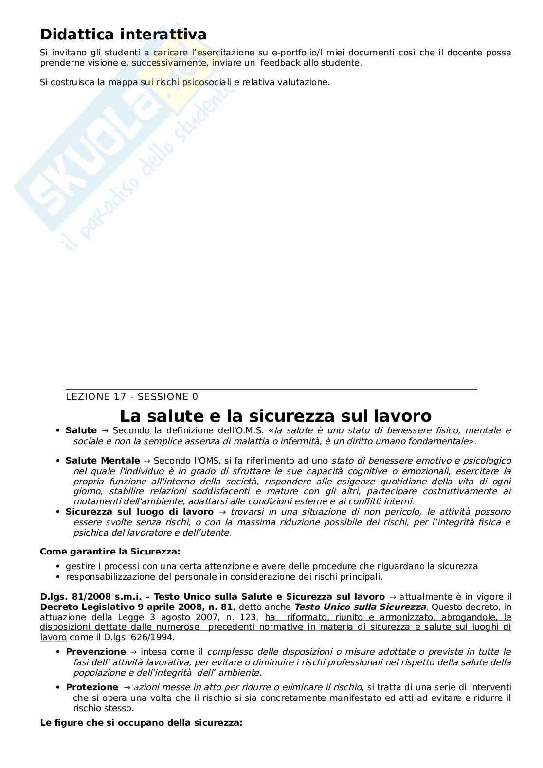 Riassunto esame Psicologia del lavoro, Prof. Forcella Laura, libro consigliato Introduzione alla psicologia del lavoro, Guido Sarchielli e Franco Fraccaroli Pag. 51