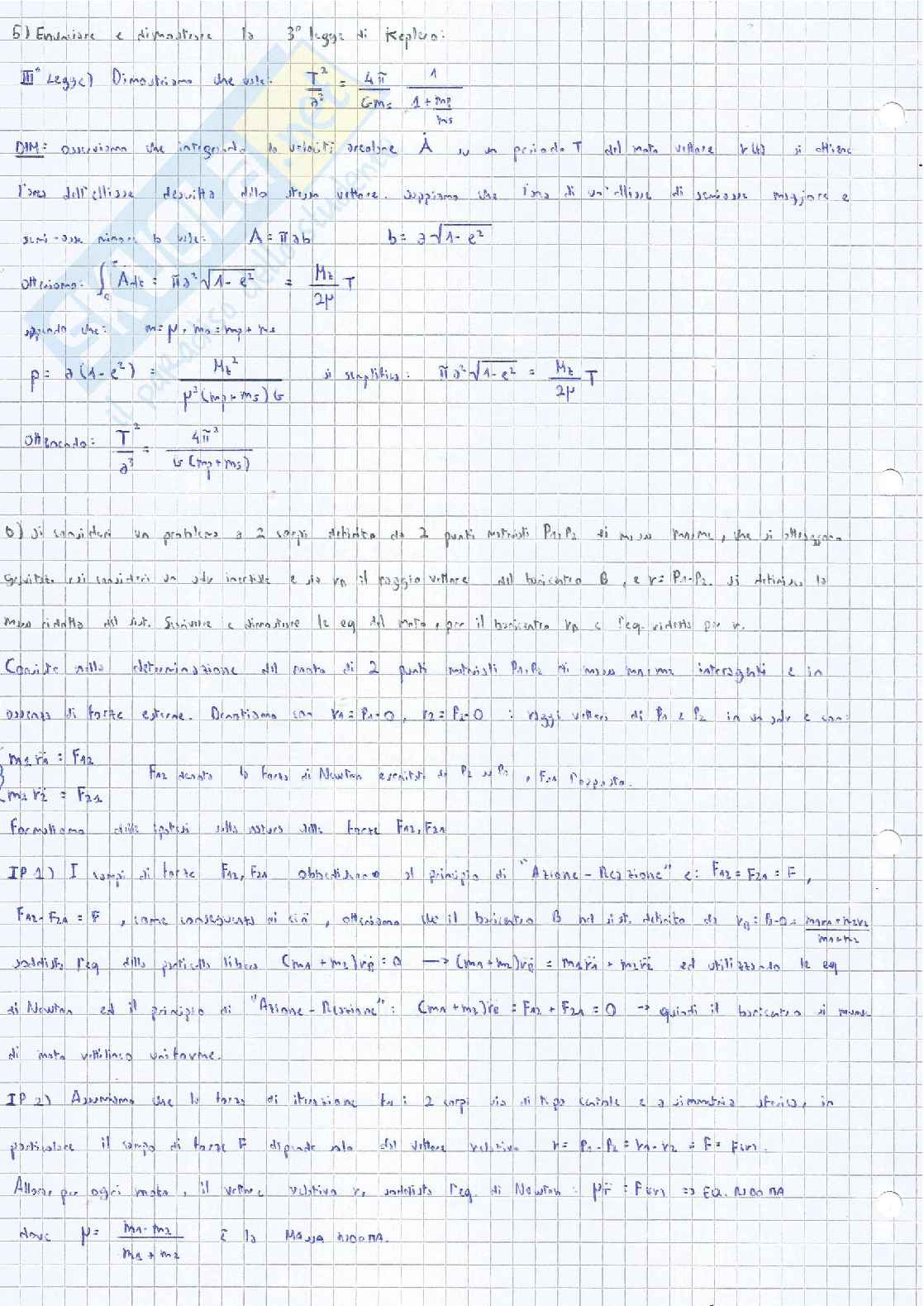 Domande di teoria Meccanica razionale Pag. 6